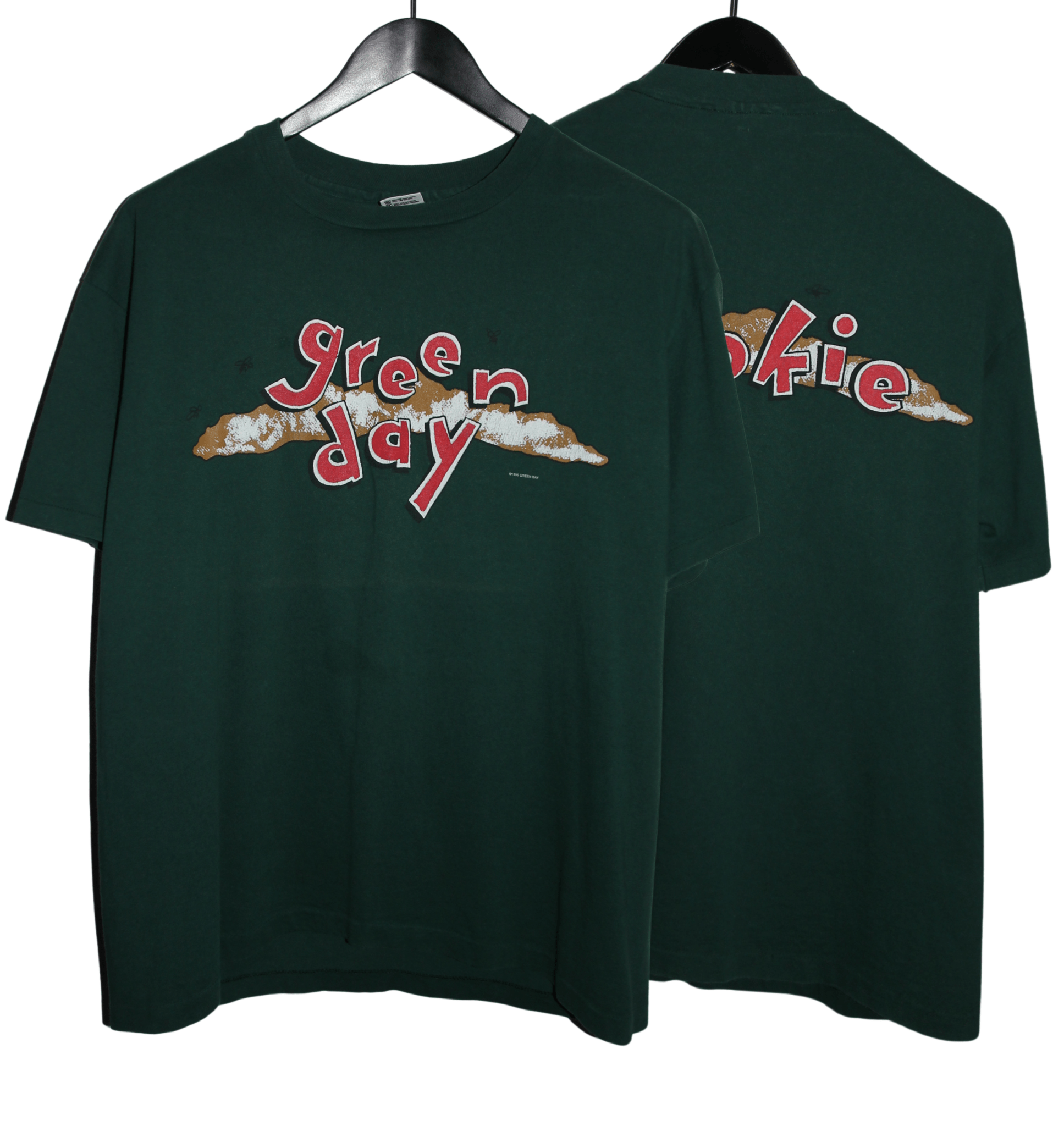 Green Day 1995 Dookie Album Shirt - Faded AU