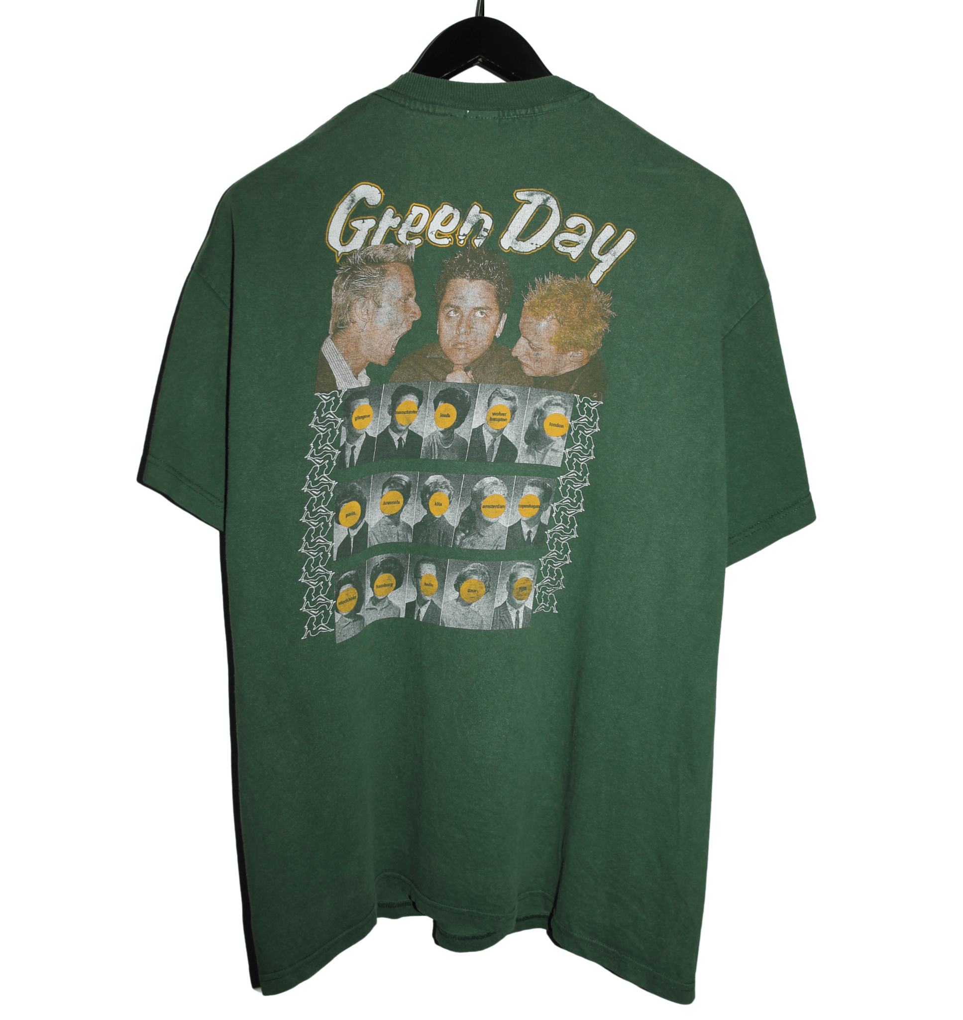 Green Day 1997 Nimrod Tour Shirt - Faded AU