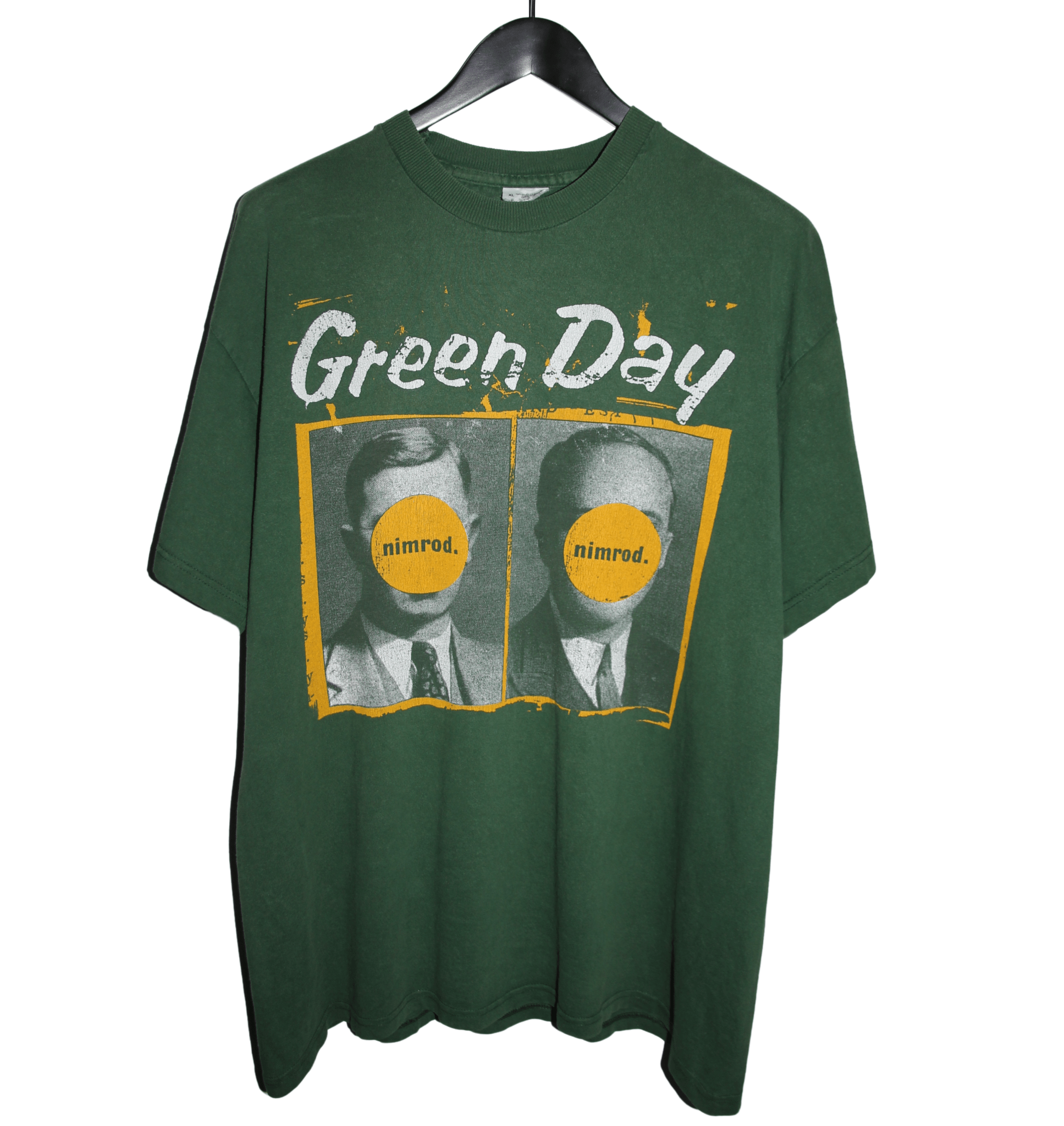Green Day 1997 Nimrod Tour Shirt - Faded AU
