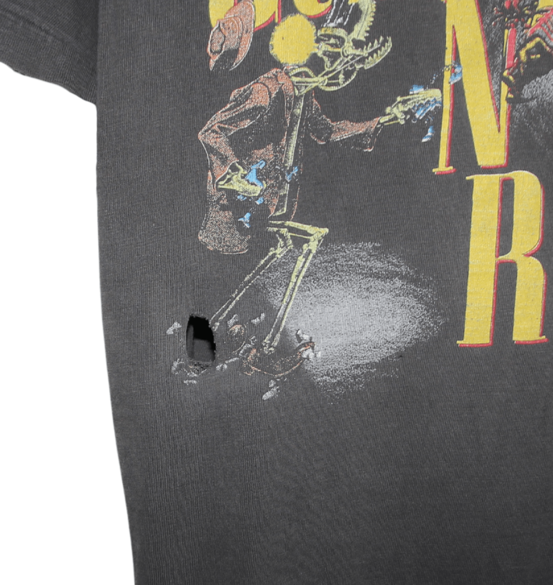 Guns N Roses 1987 Was Here Tour Shirt - Faded AU