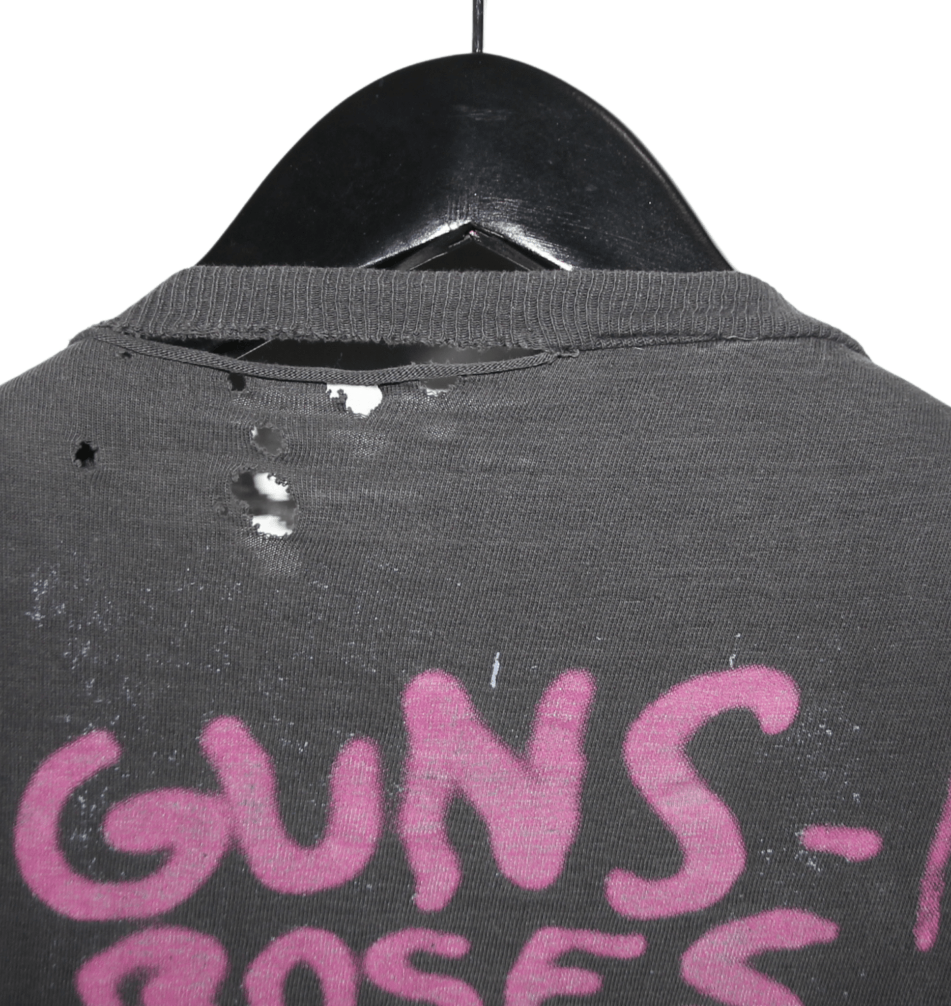 Guns N Roses 1987 Was Here Tour Shirt - Faded AU