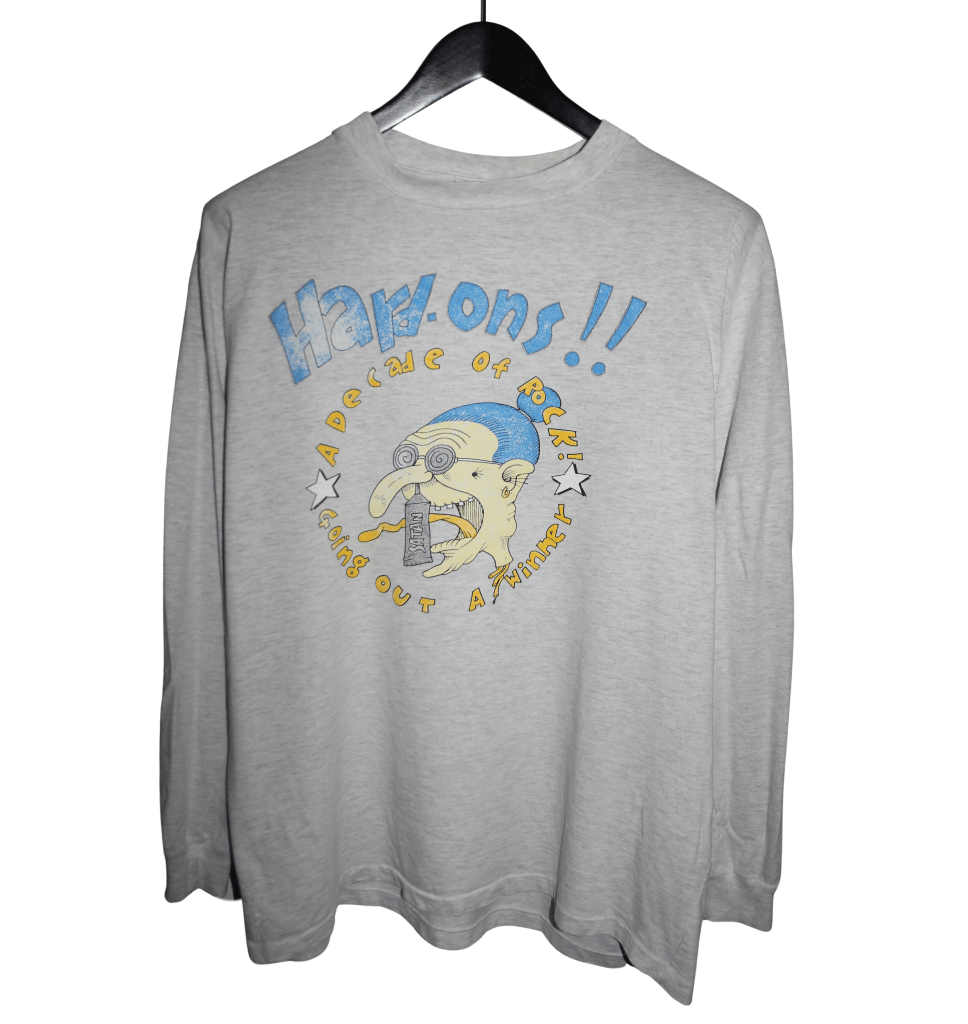 Hard Ons 1994 A Decade of Rock Long Sleeve - Faded AU