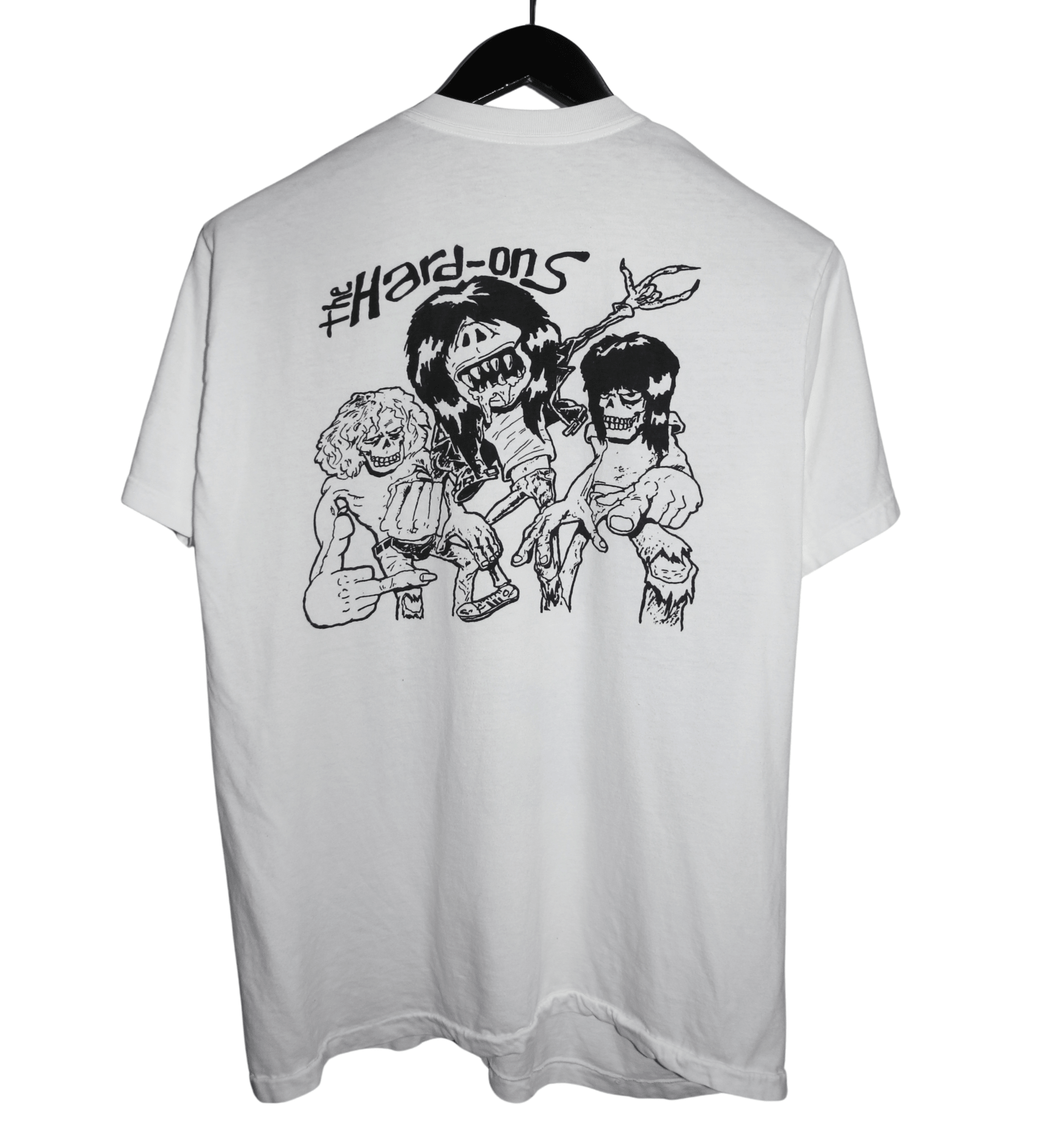 Hard Ons 80's Smell My Finger Shirt - Faded AU