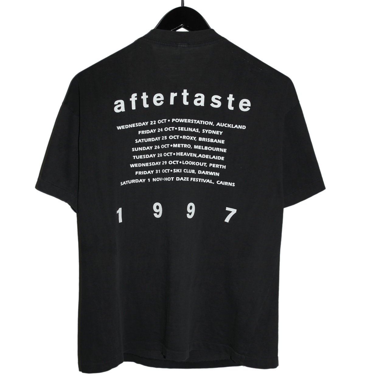 Helmet 1997 Aftertaste AU/NZ Tour Shirt - Faded AU