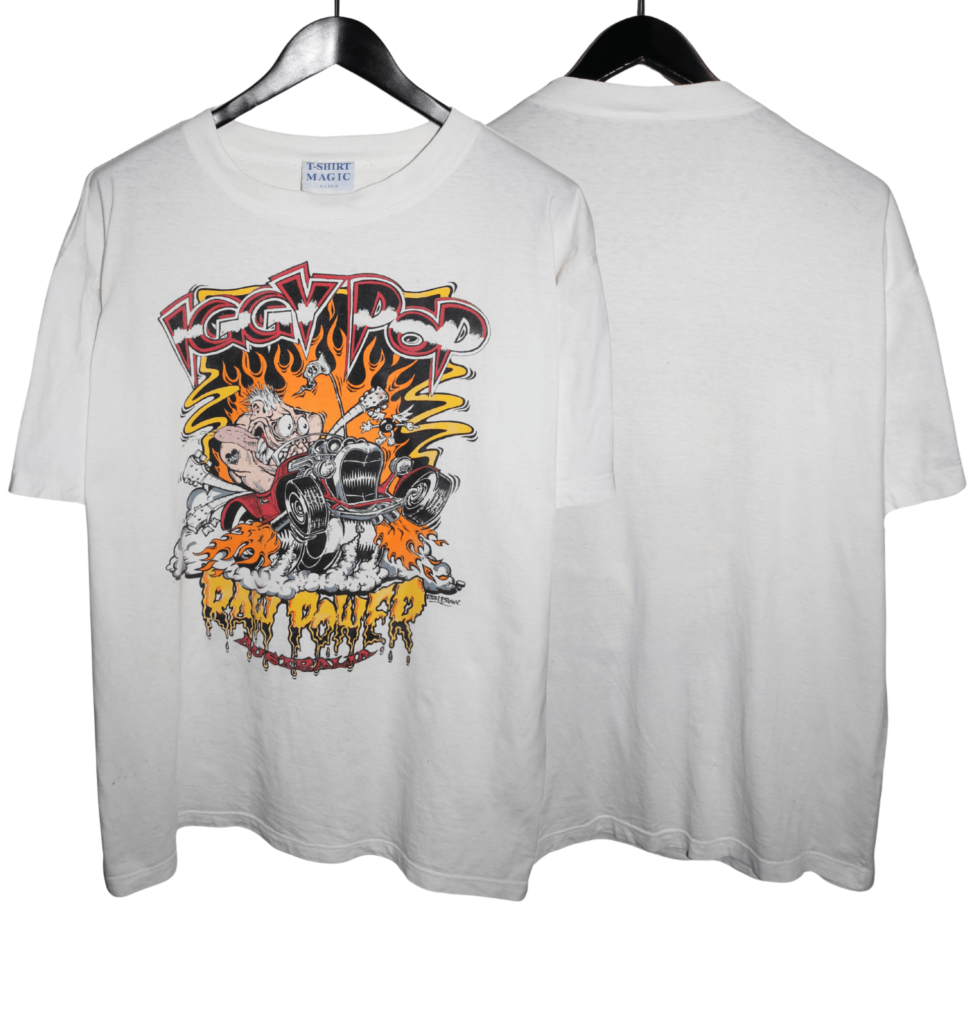 Iggy Pop 90's Raw Power Shirt - Faded AU