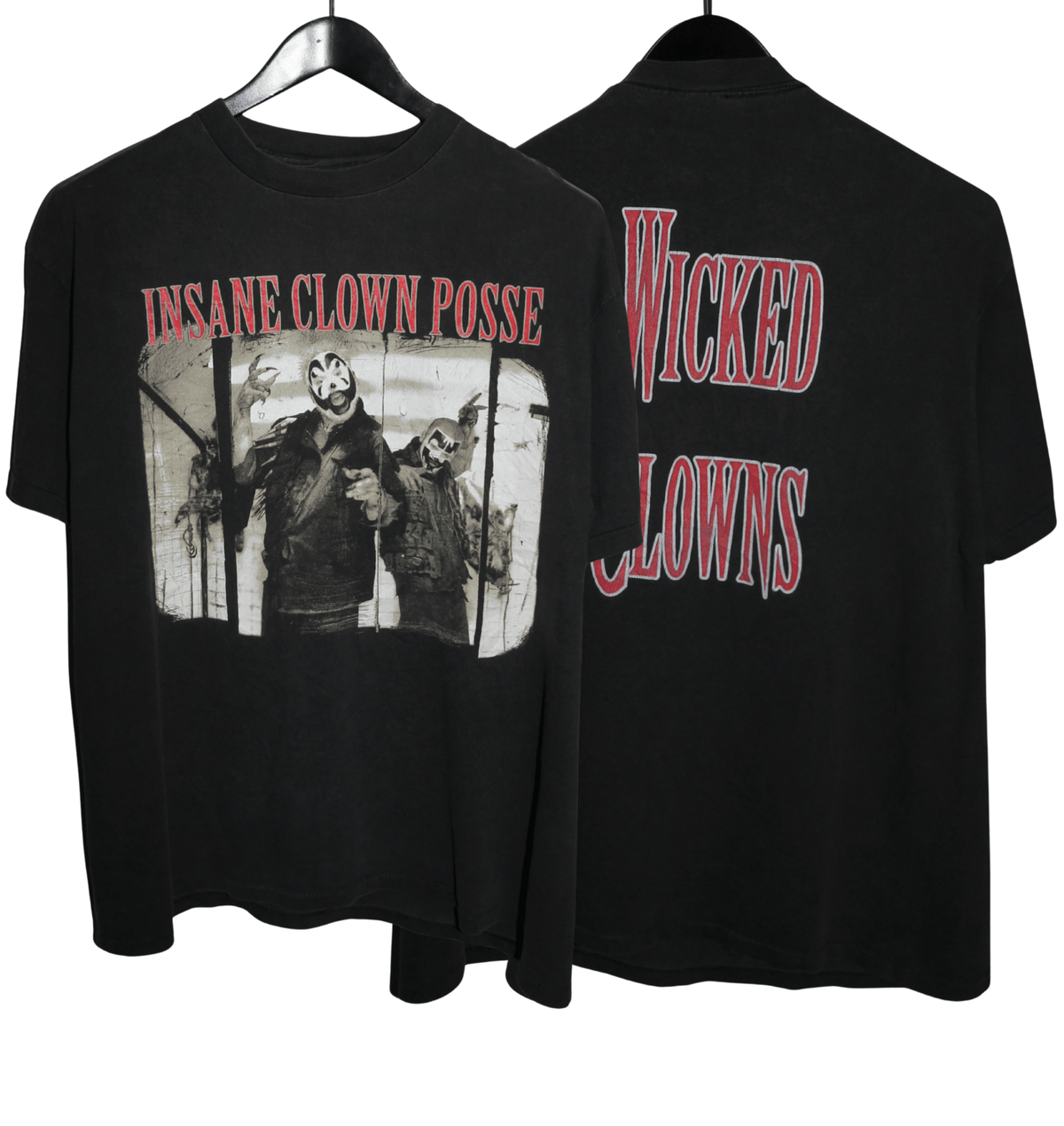 Insane Clown Posse 1997 Wicked Clowns Shirt - Faded AU