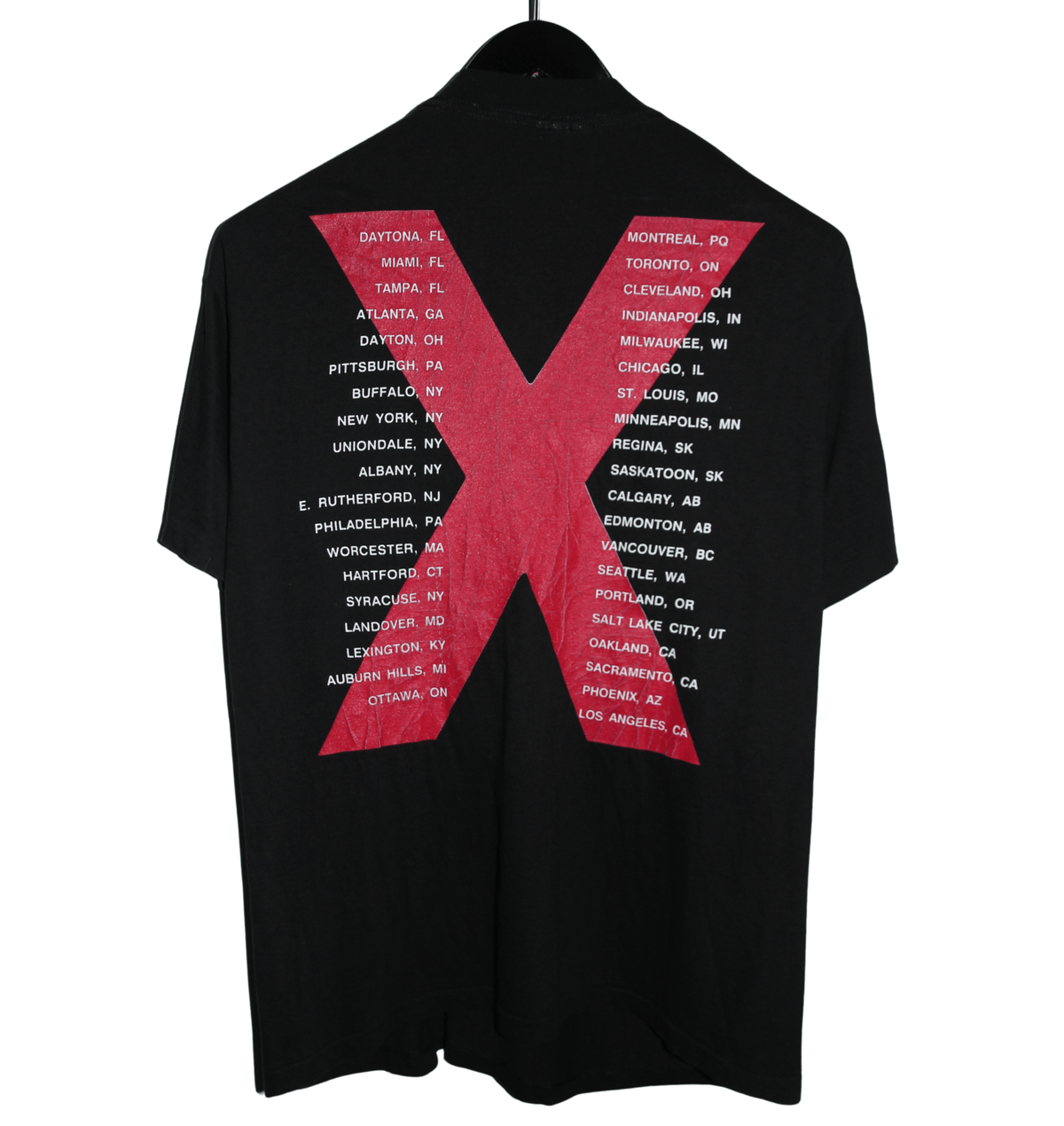 INXS 1991 The X Factor Tour Shirt - Faded AU