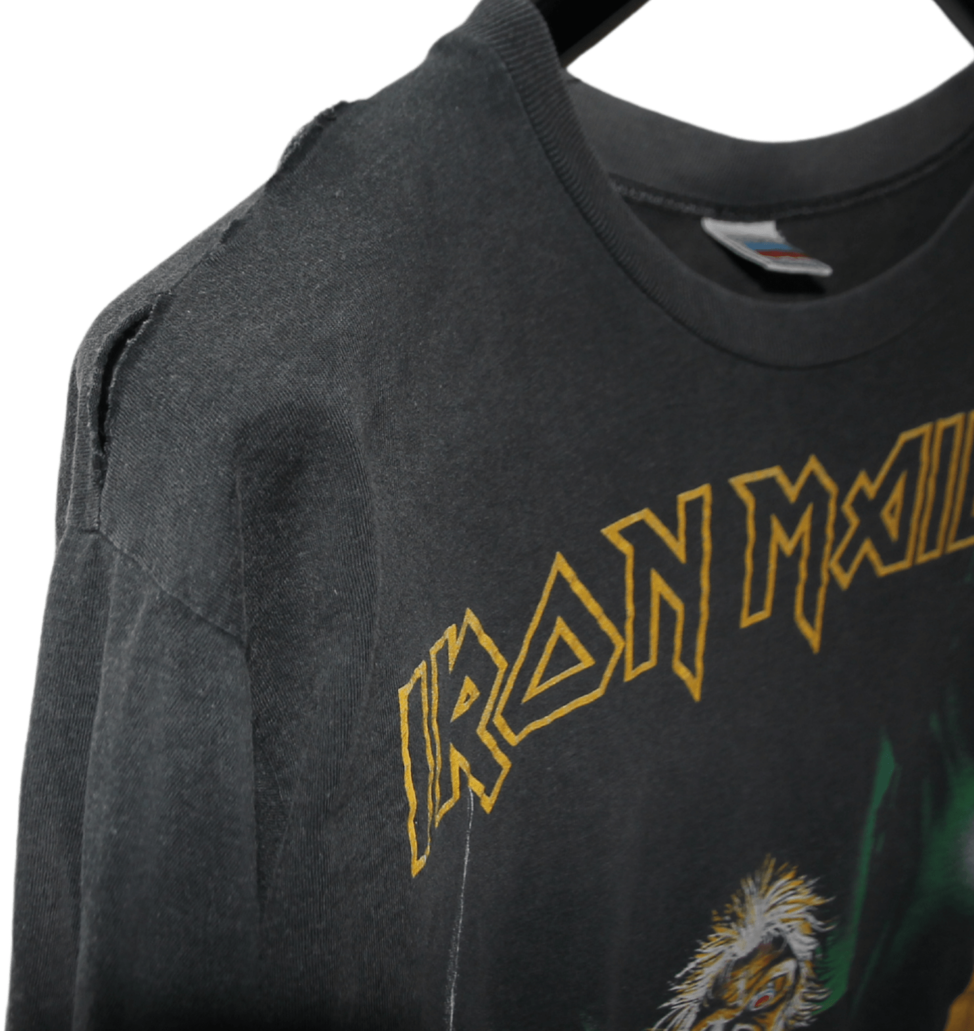 Iron Maiden 1988 Seventh Son Shirt - Faded AU
