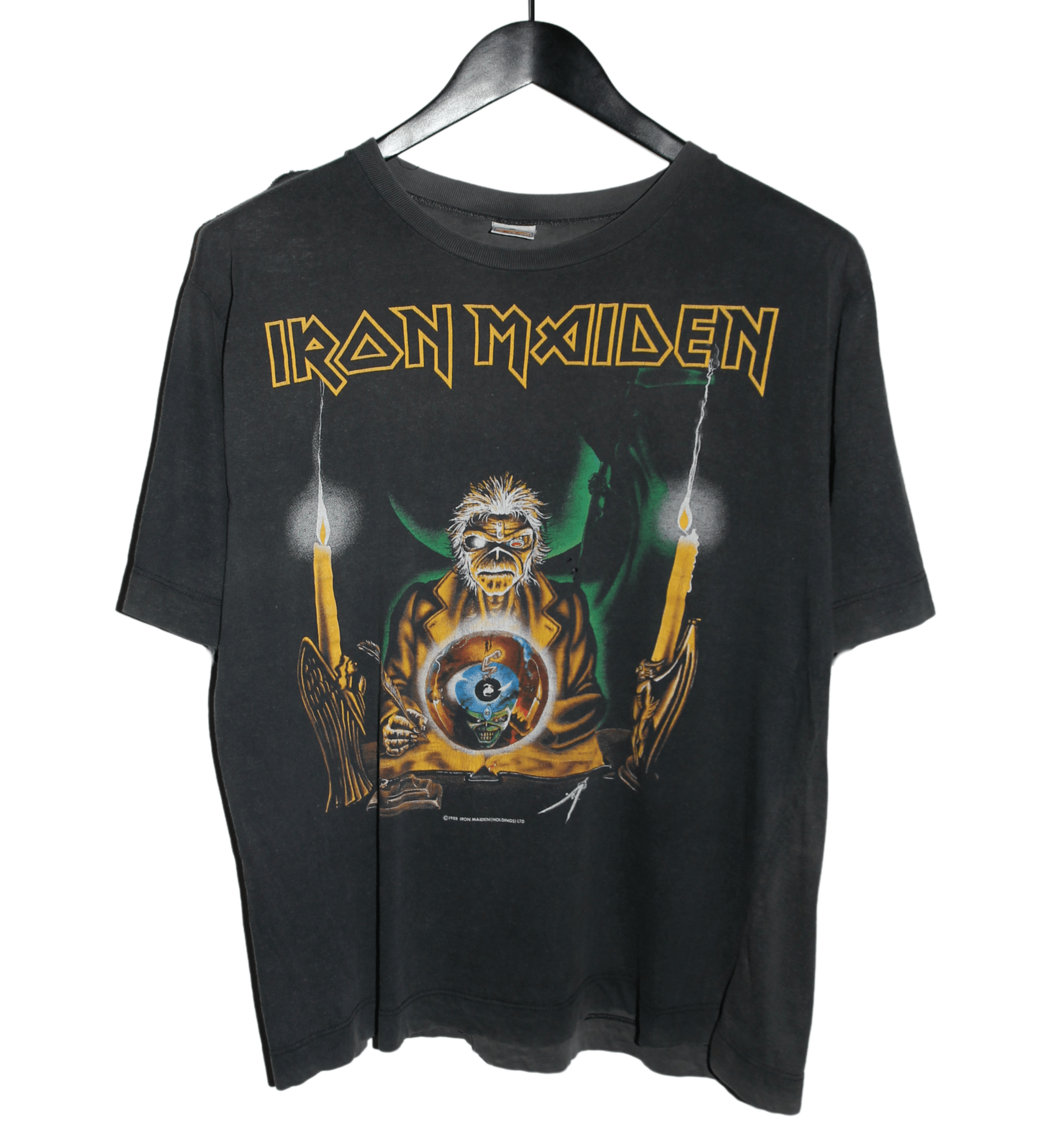 Iron Maiden 1988 Seventh Son Shirt - Faded AU