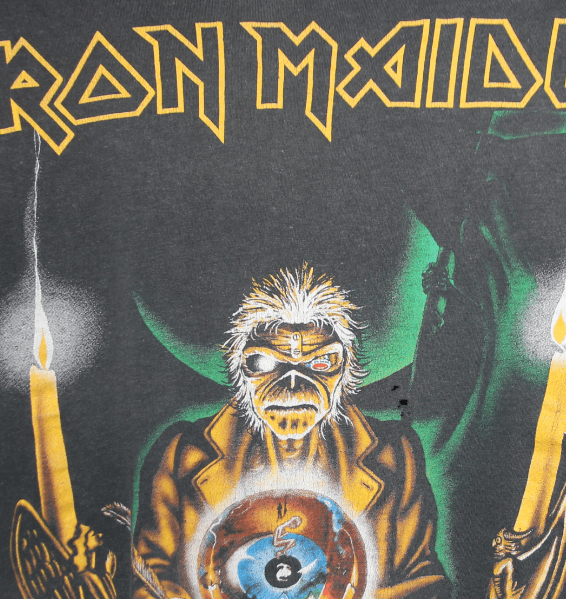 Iron Maiden 1988 Seventh Son Shirt - Faded AU
