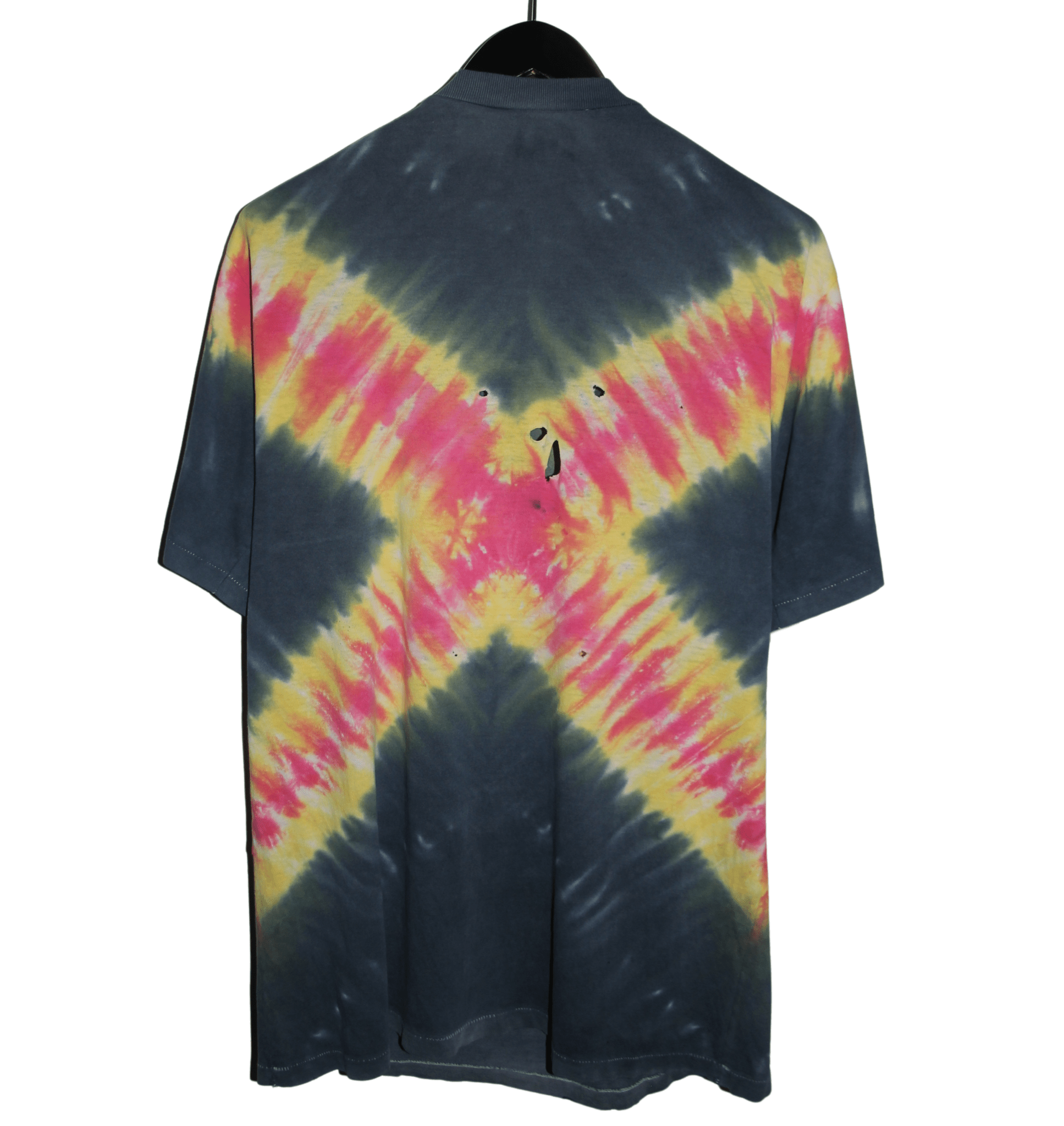 Iron Maiden 1990 Tailgunner Tie Dye Shirt - Faded AU