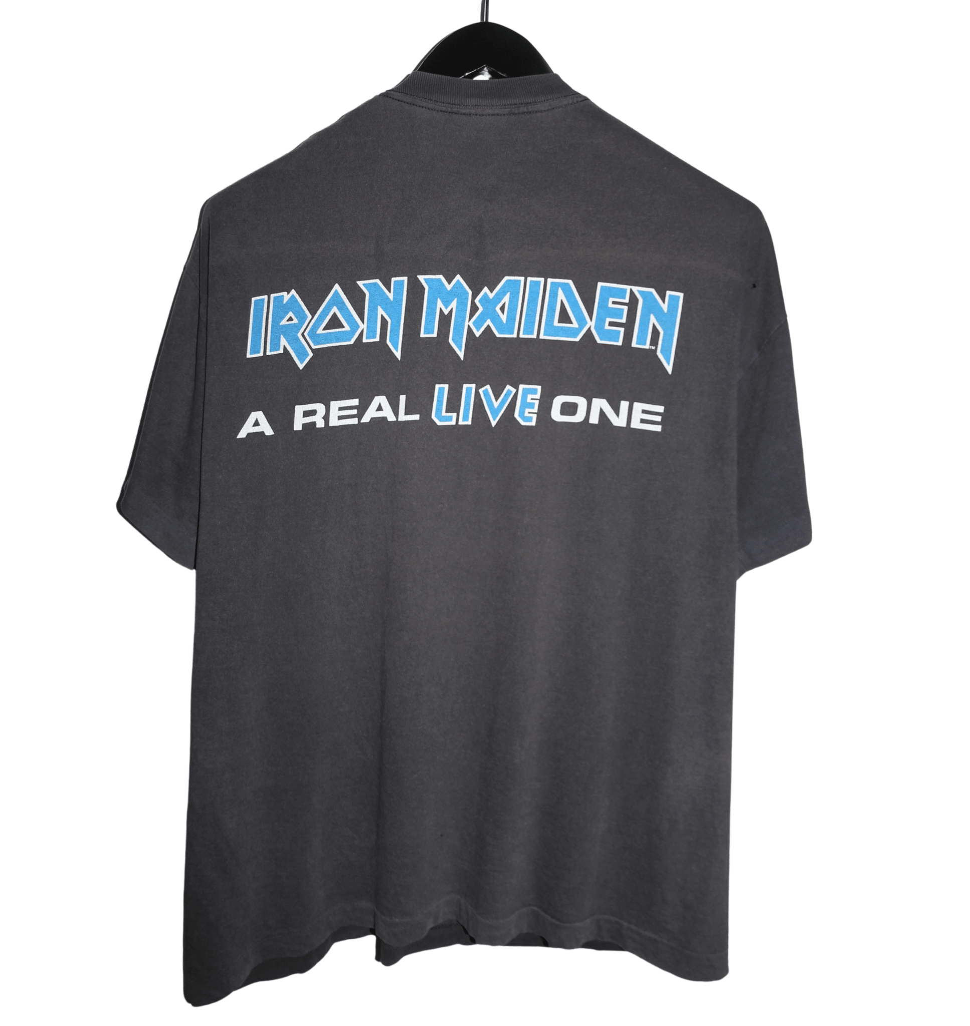 Iron Maiden 1993 A Real Live One Shirt - Faded AU