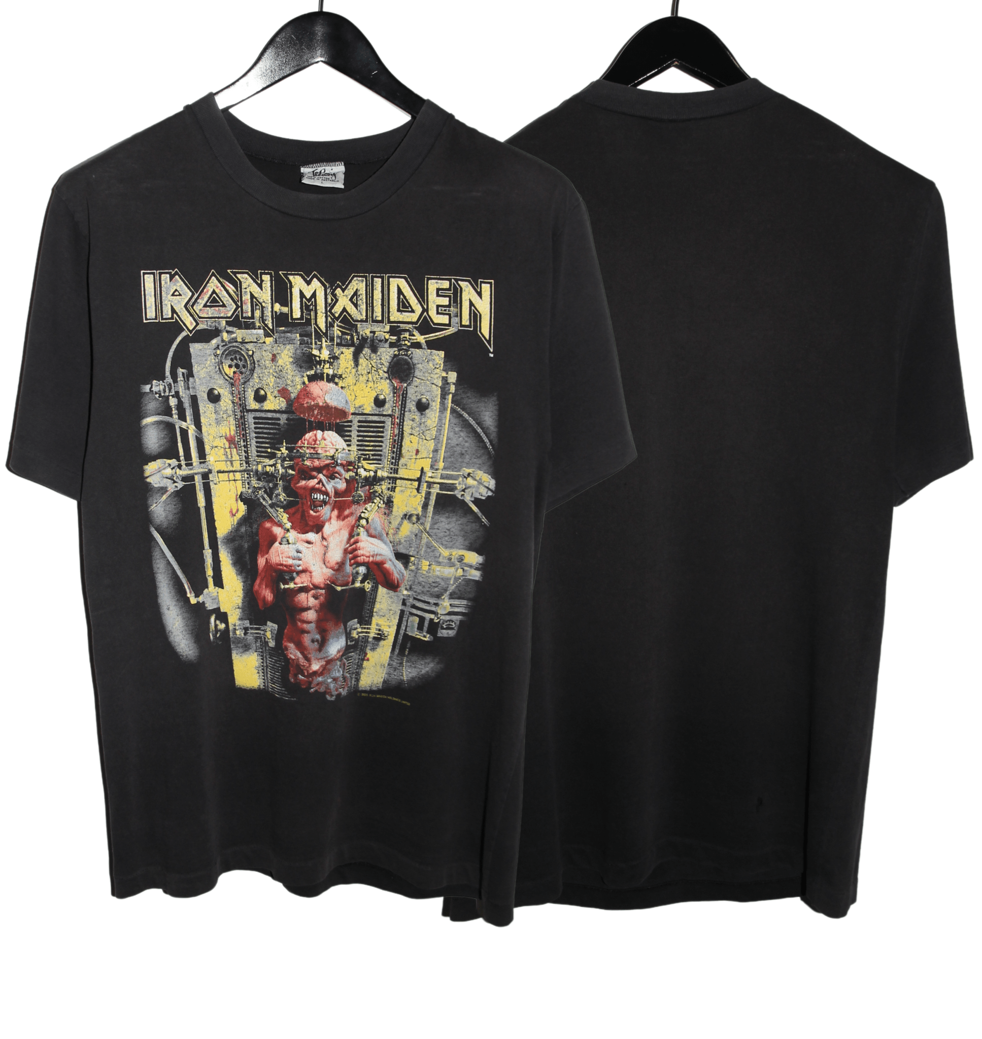 Iron Maiden 1995 The X Factor Album Shirt - Faded AU