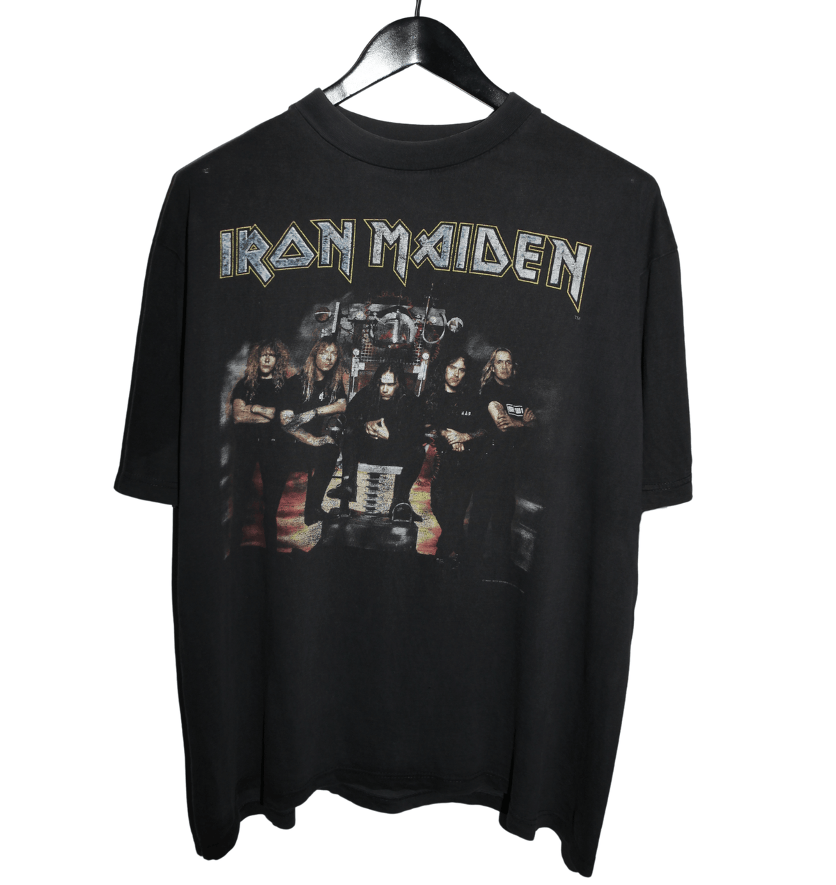 Iron Maiden 1995/96 The X Factor Tour Shirt - Faded AU