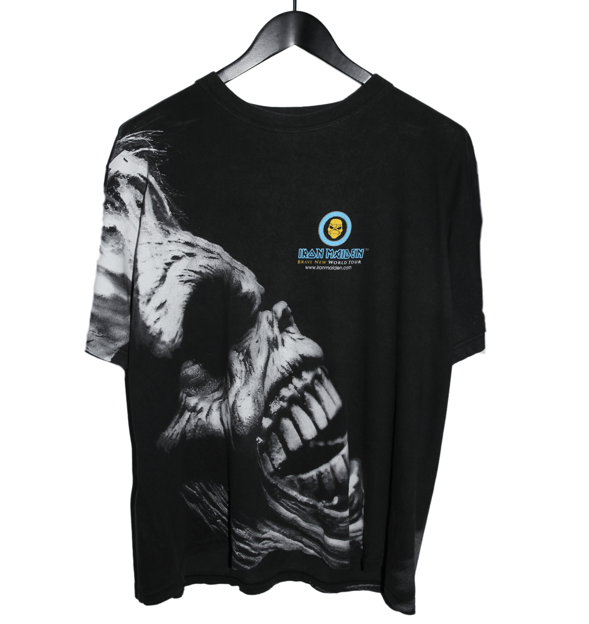 Iron Maiden 2000 Brave New World Shirt - Faded AU