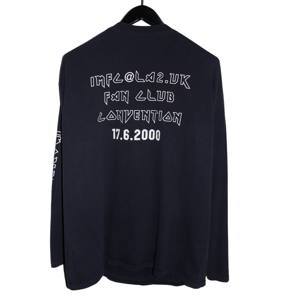 Iron Maiden 2000 Fan Club Convention Long Sleeve - Faded AU