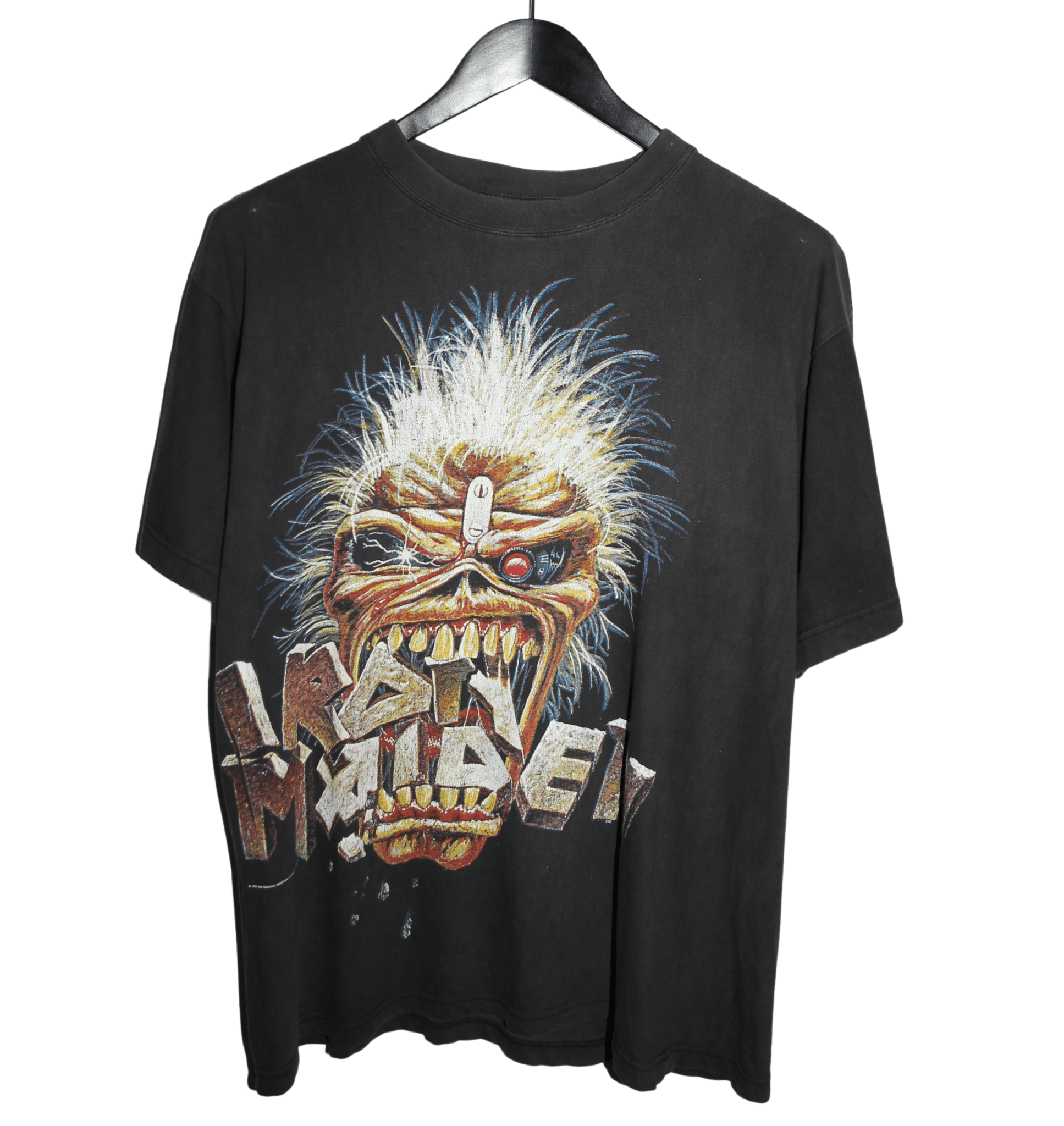 Iron Maiden 90's Eddie Shirt - Faded AU