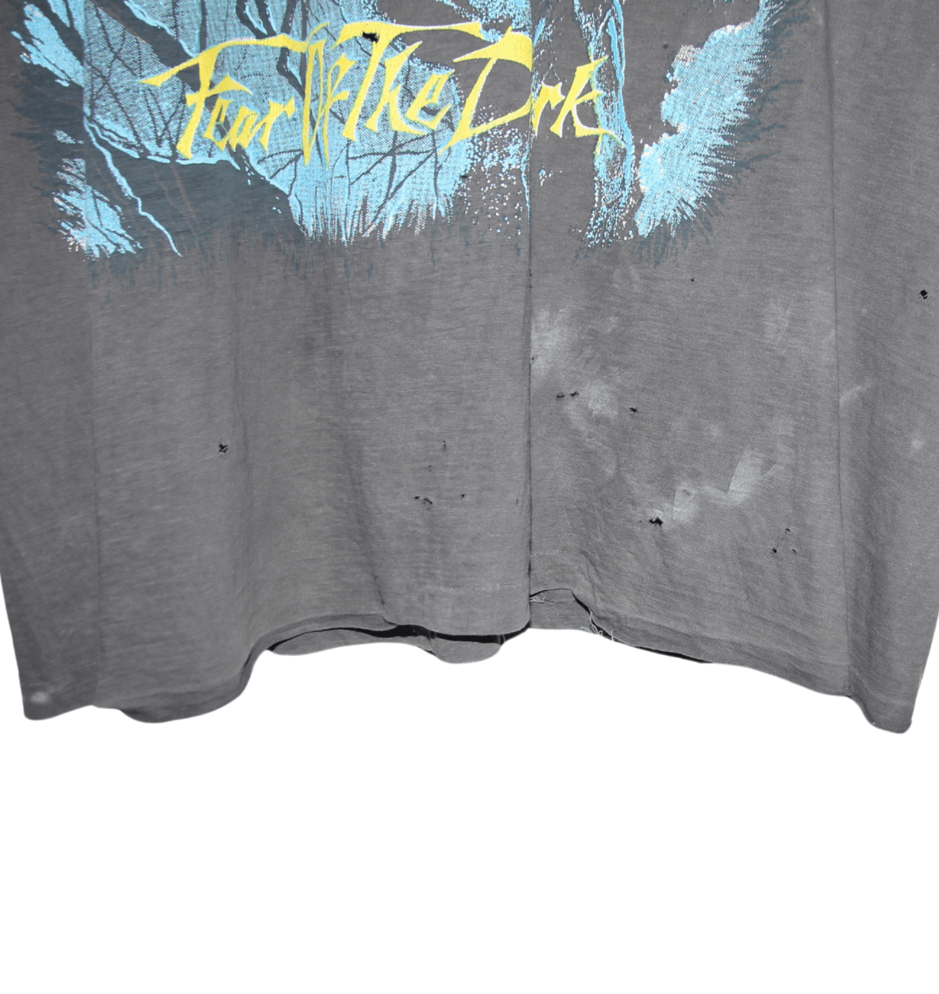 Iron Maiden 90's Fear of the Dark Shirt - Faded AU