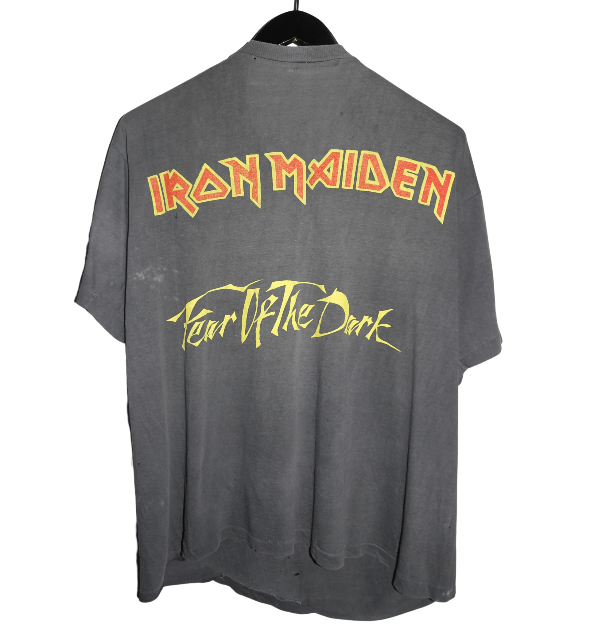 Iron Maiden 90's Fear of the Dark Shirt - Faded AU