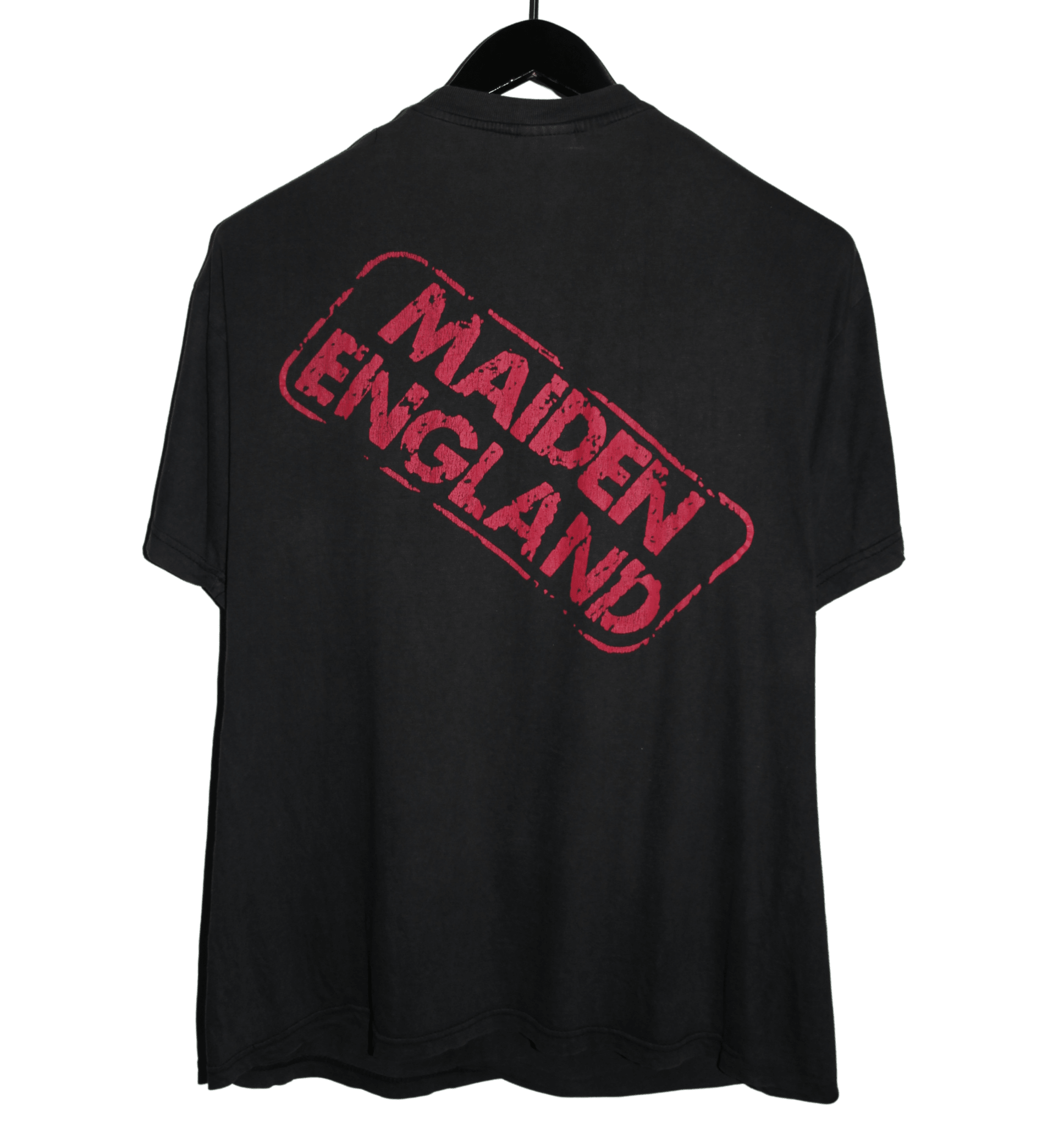 Iron Maiden 90's Made In England Shirt - Faded AU