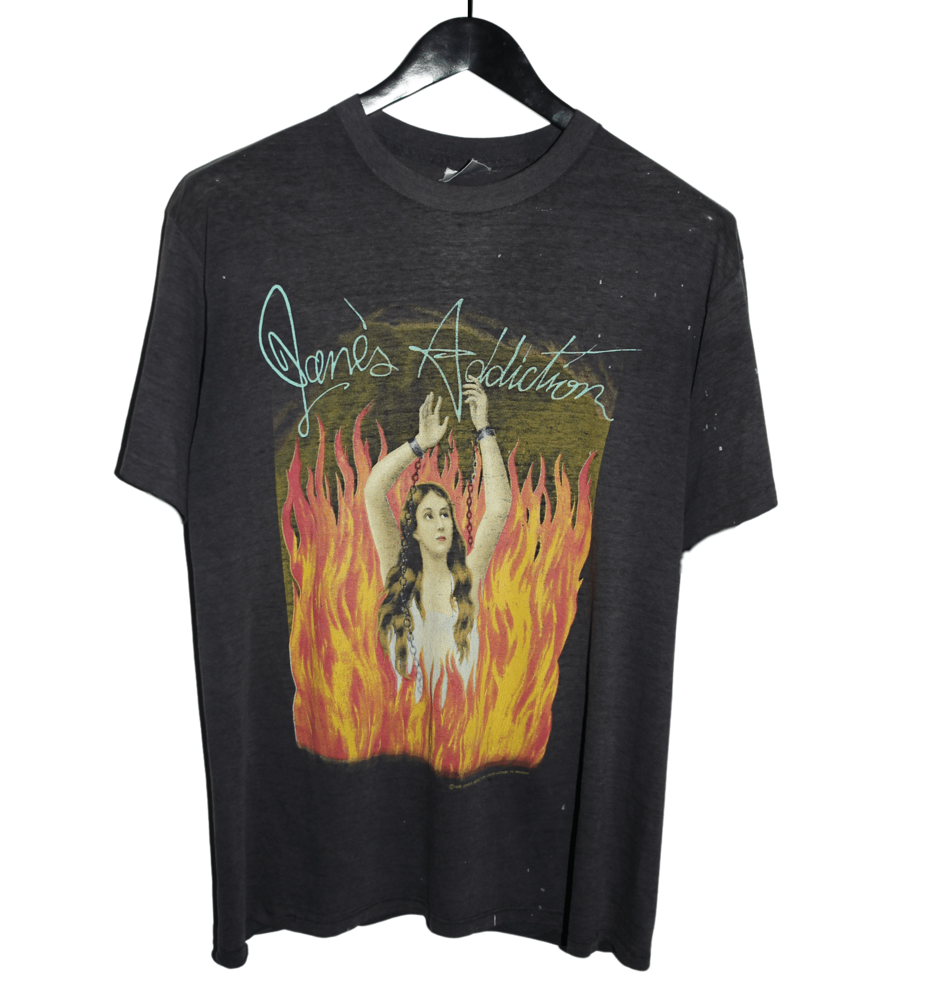 Jane's Addiction 1989 Ritual De Lo Habitual Tour Shirt - Faded AU