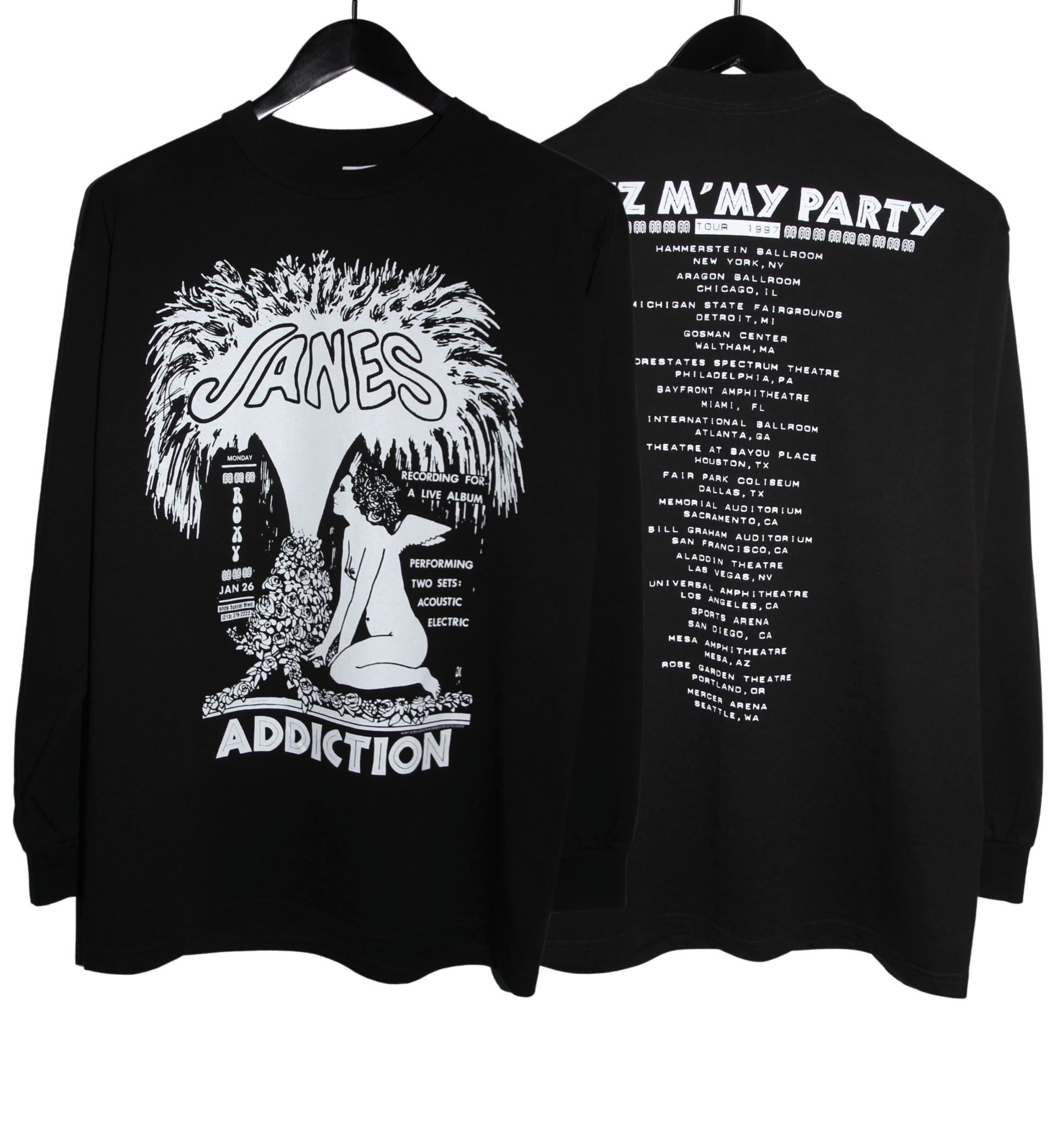 Jane's Addiction 1997 Kettle Whistle Tour Long Sleeve - Faded AU