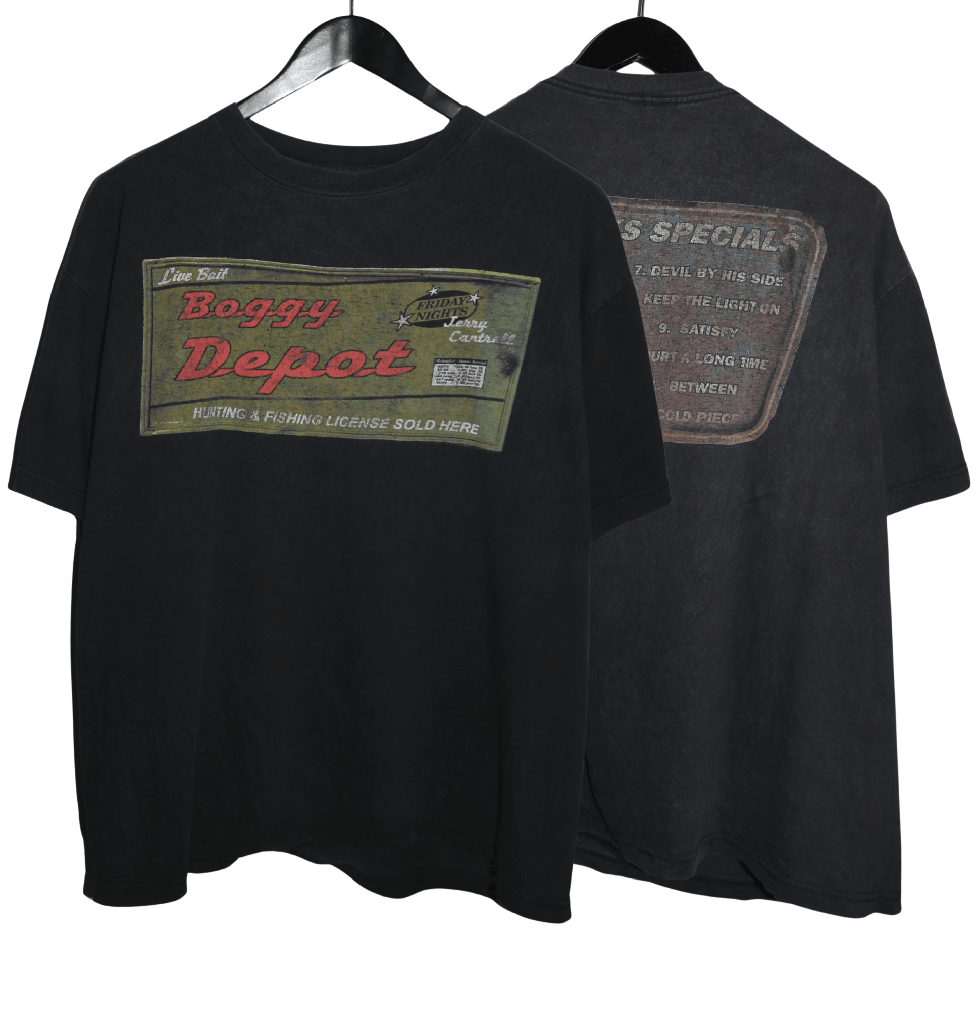 Jerry Cantrell 1998 Boggy Depot Album Shirt - Faded AU