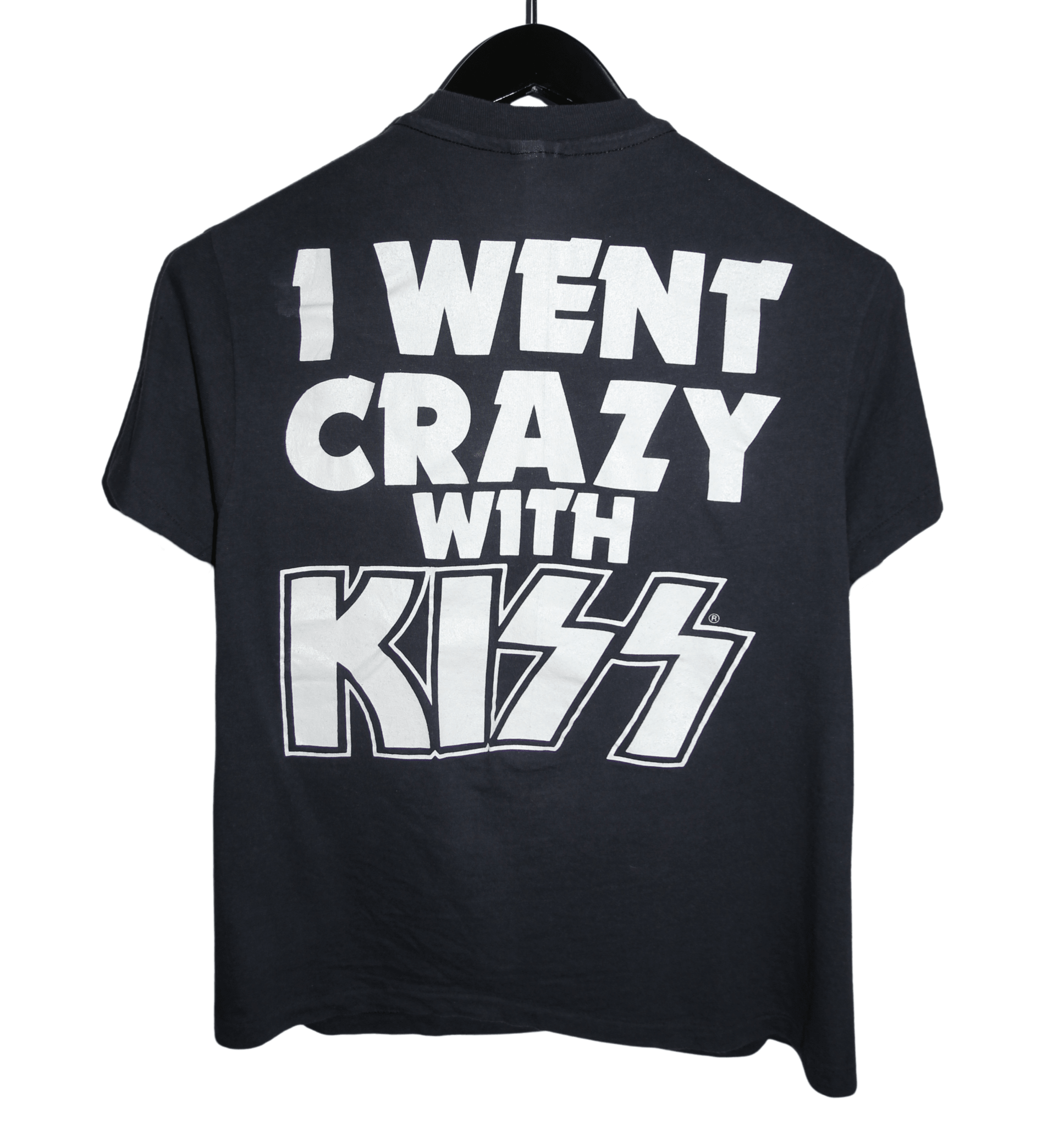 Kiss 1988 Crazy Nights Tour Shirt - Faded AU