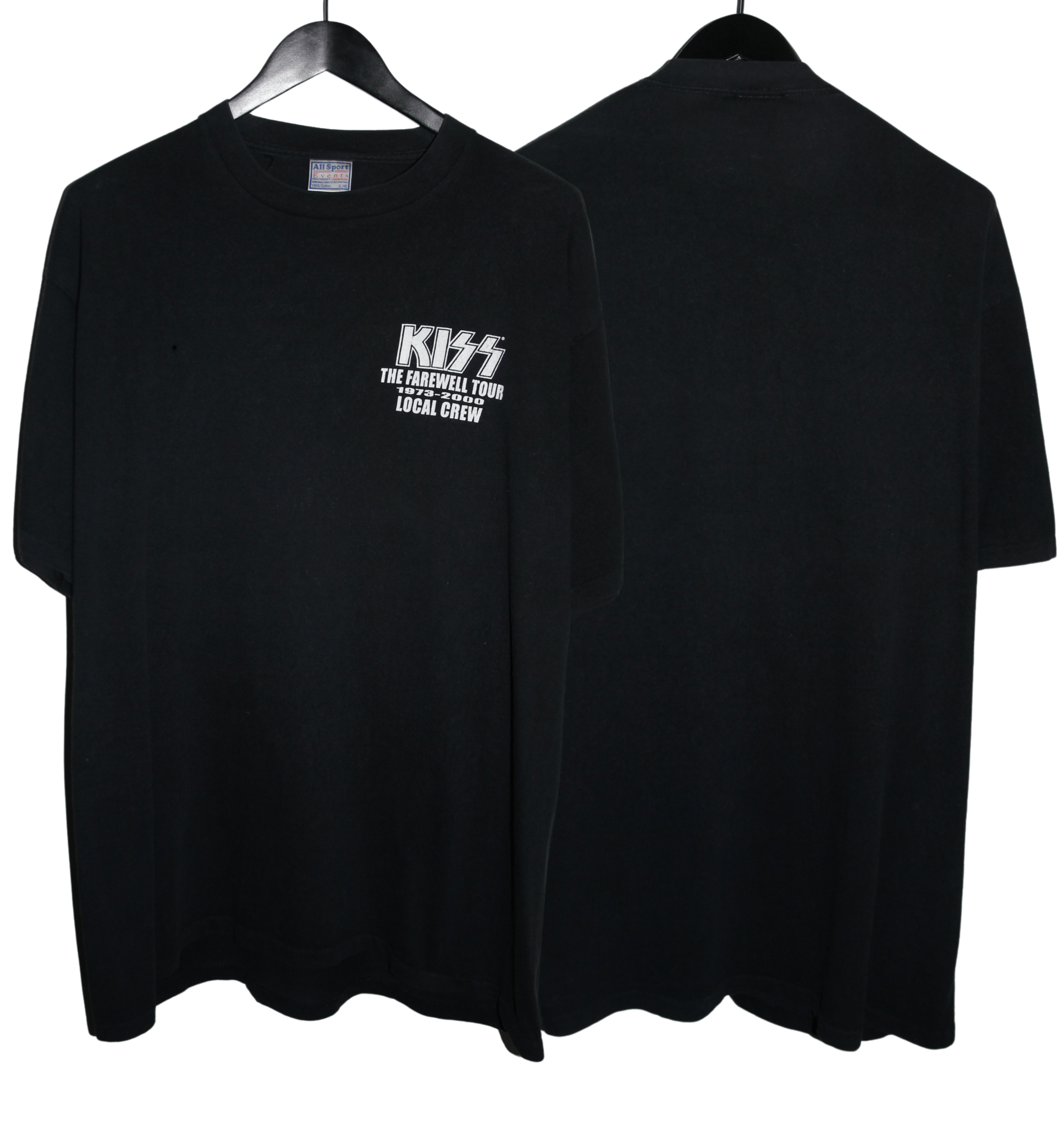 KISS 2000 Farewell Crew Shirt - Faded AU