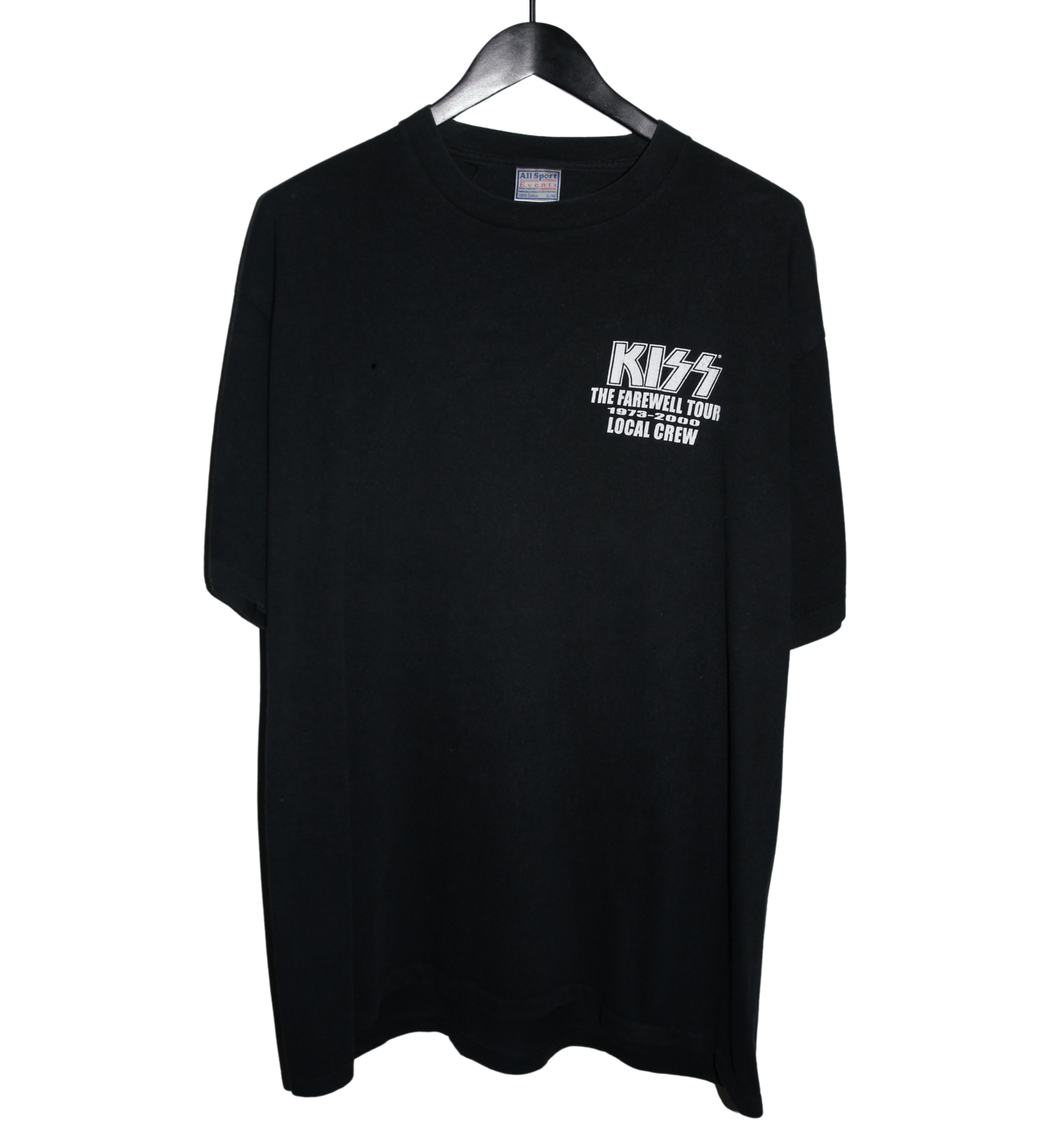KISS 2000 Farewell Crew Shirt - Faded AU