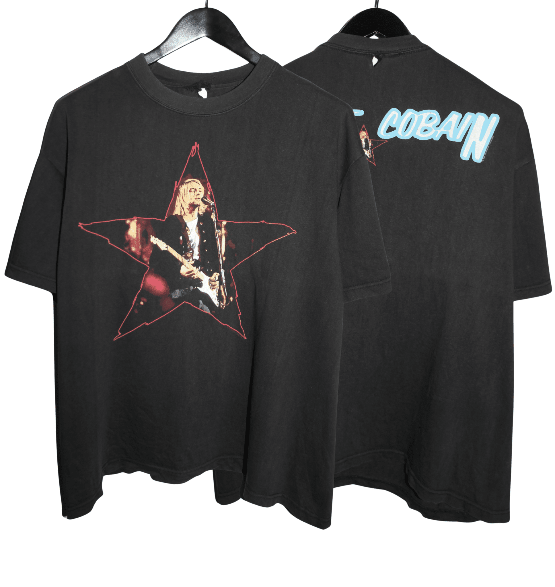 Kurt Cobain 1996 Star Shirt - Faded AU