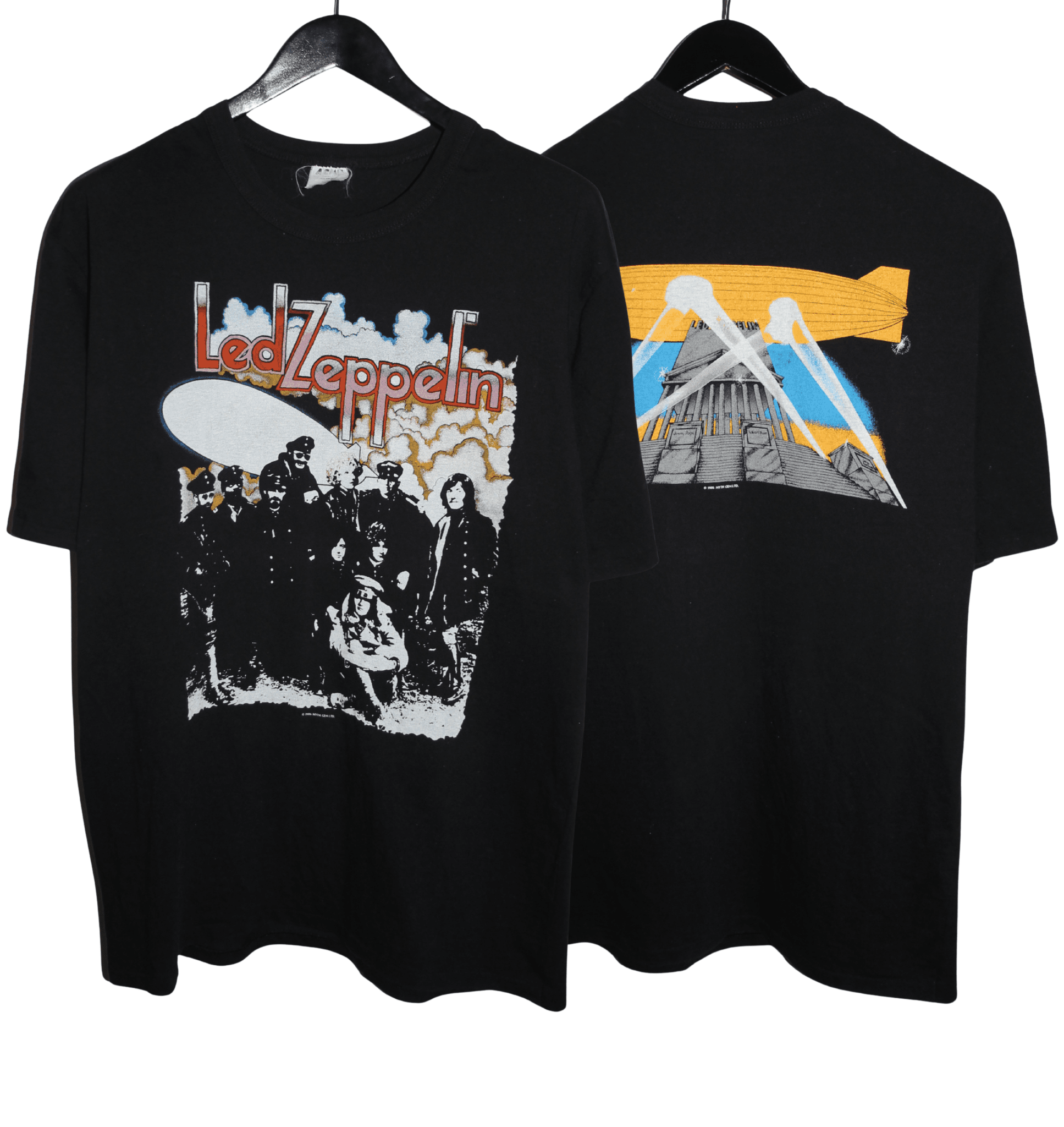 Led Zeppelin 1986 Shirt - Faded AU