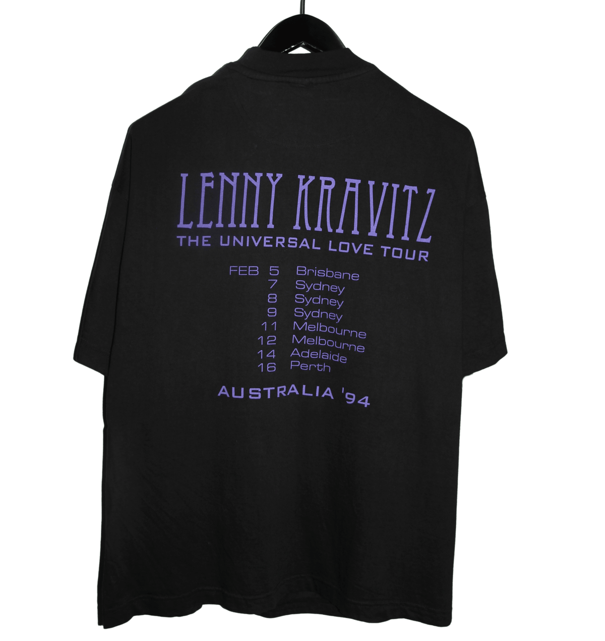 Lenny Kravitz 1993 Universal Love Tour Shirt - Faded AU