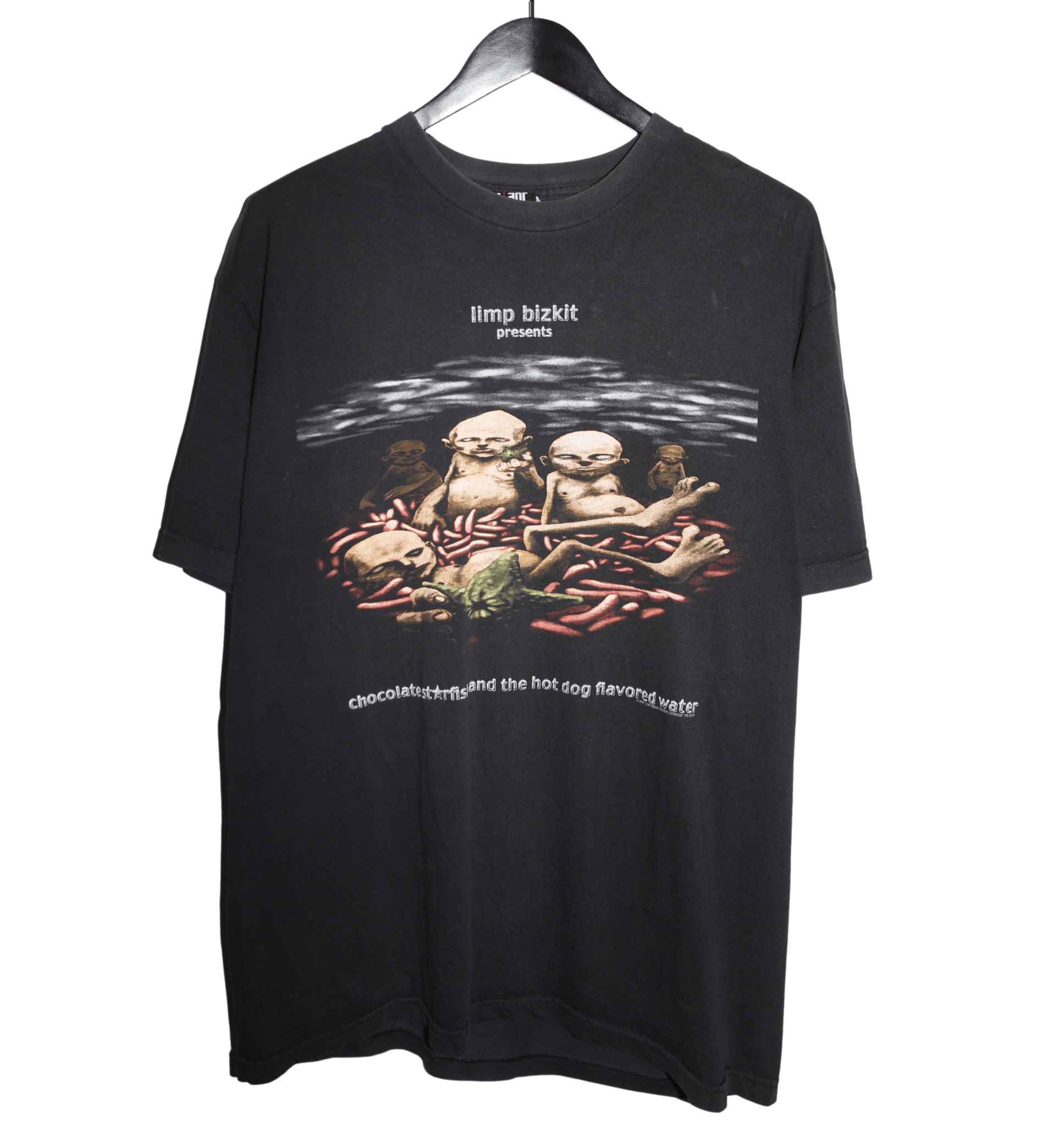 Limp Bizkit 2000 Chocolate Starfish Album Shirt - Faded AU