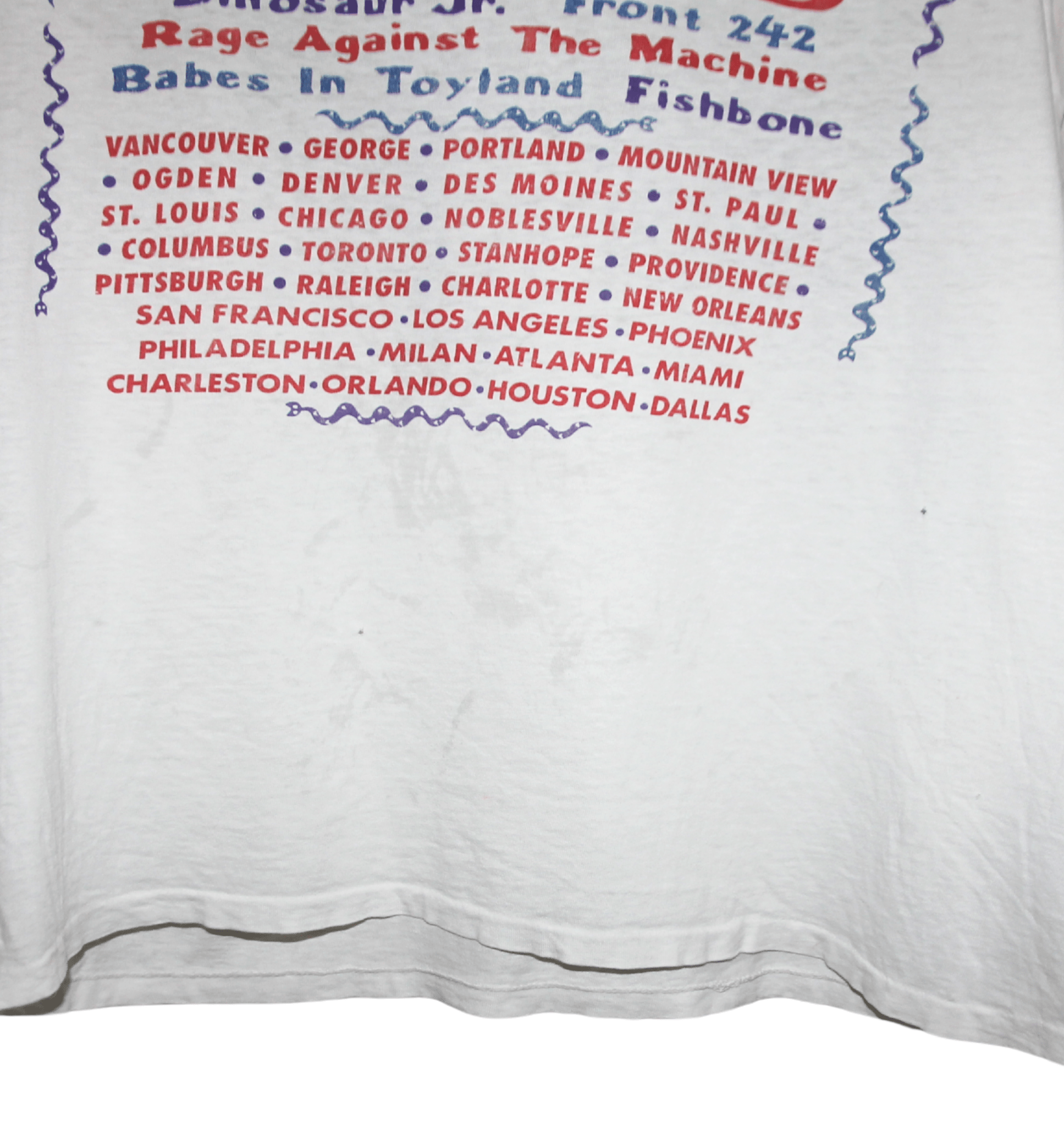Lollapalooza 1993 Festival Shirt - Faded AU