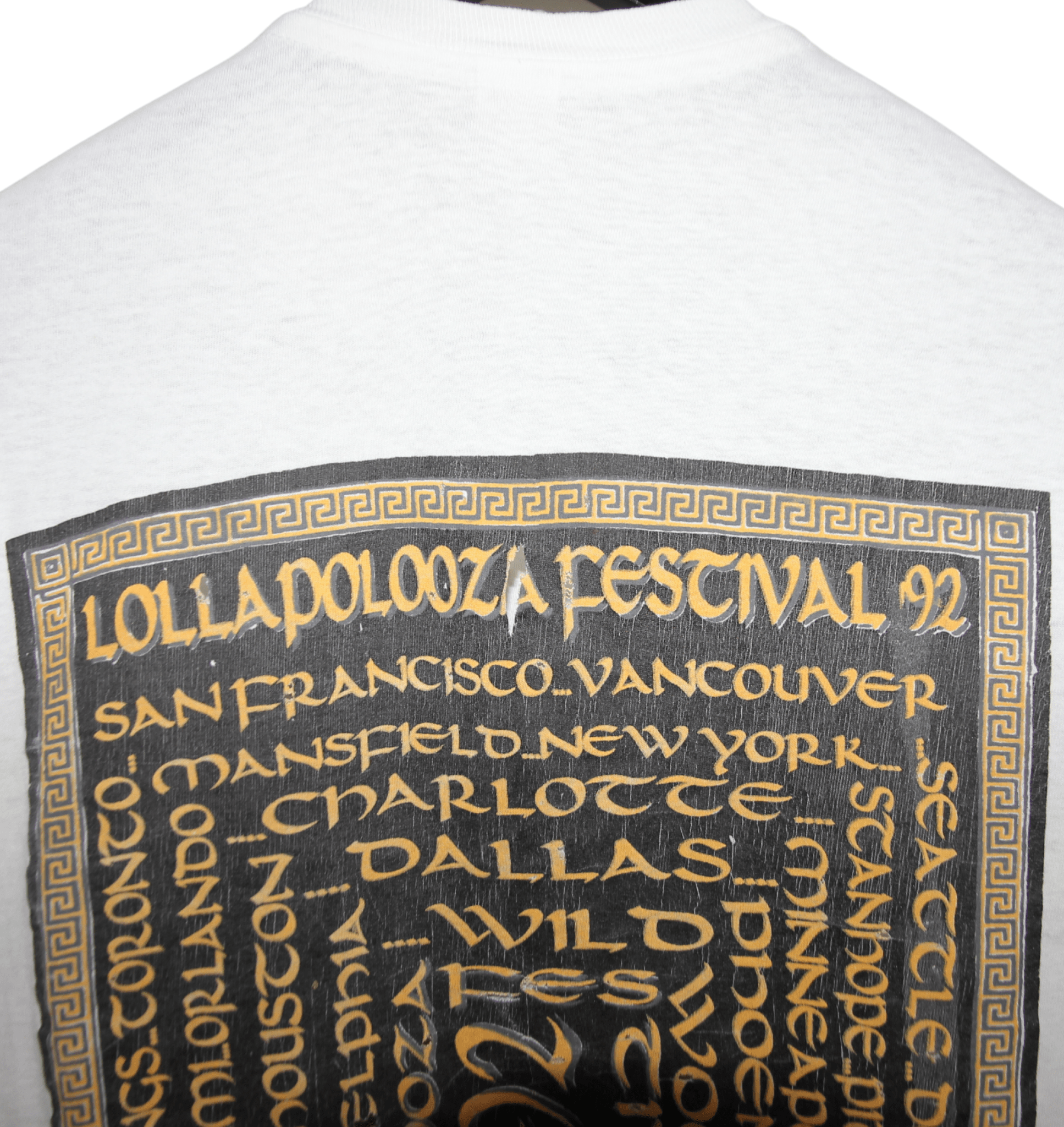 Lollapolooza 1992 Red Hot Chili Peppers Festival Shirt - Faded AU
