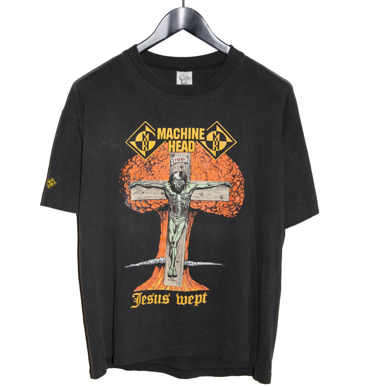 Machine Head 1995 Jesus Wept Shirt - Faded AU