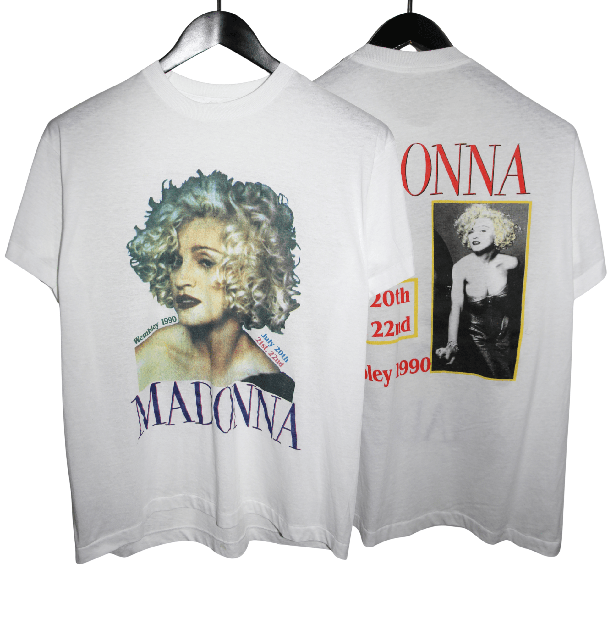 Madonna 1990 Blond Ambition Tour Shirt - Faded AU