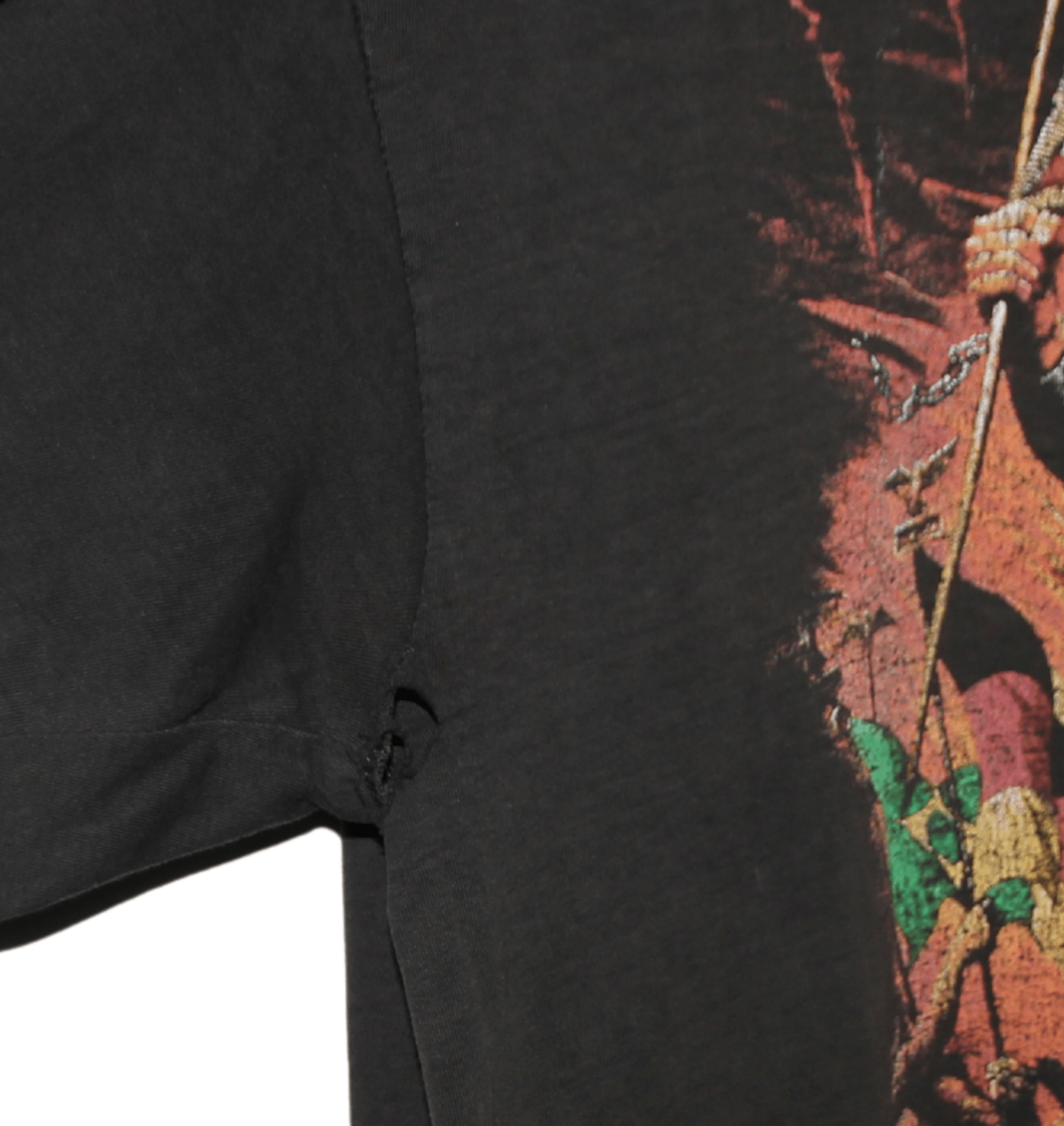 Manowar 2002 Warriors of the World Album Long Sleeve - Faded AU