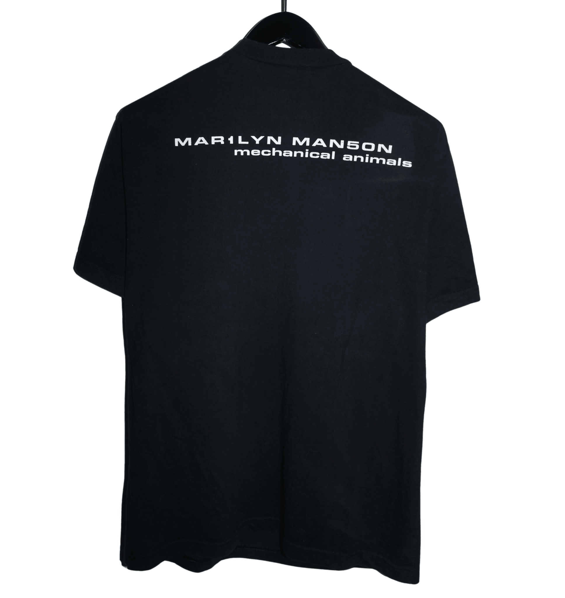 Marilyn Manson 1998 Mechanical Animals Shirt - Faded AU
