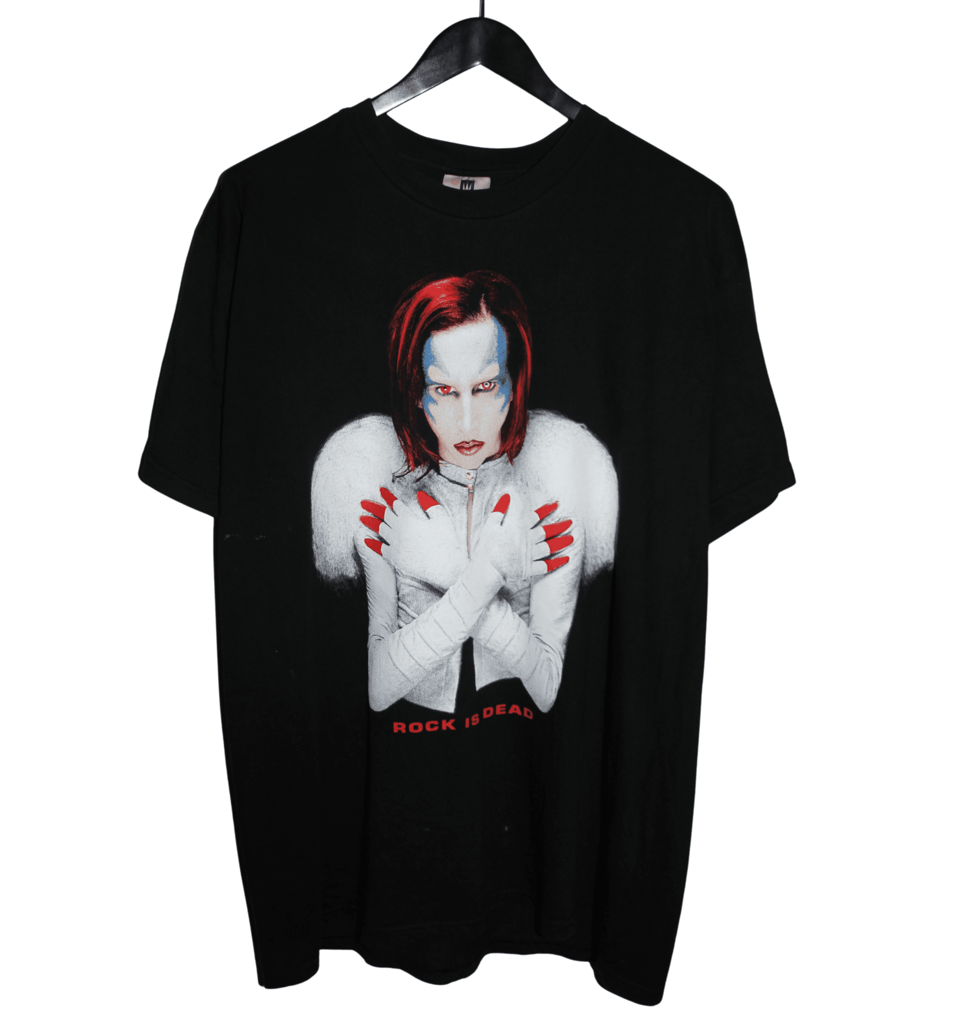 Marilyn Manson 1998 Rock is Dead Shirt - Faded AU