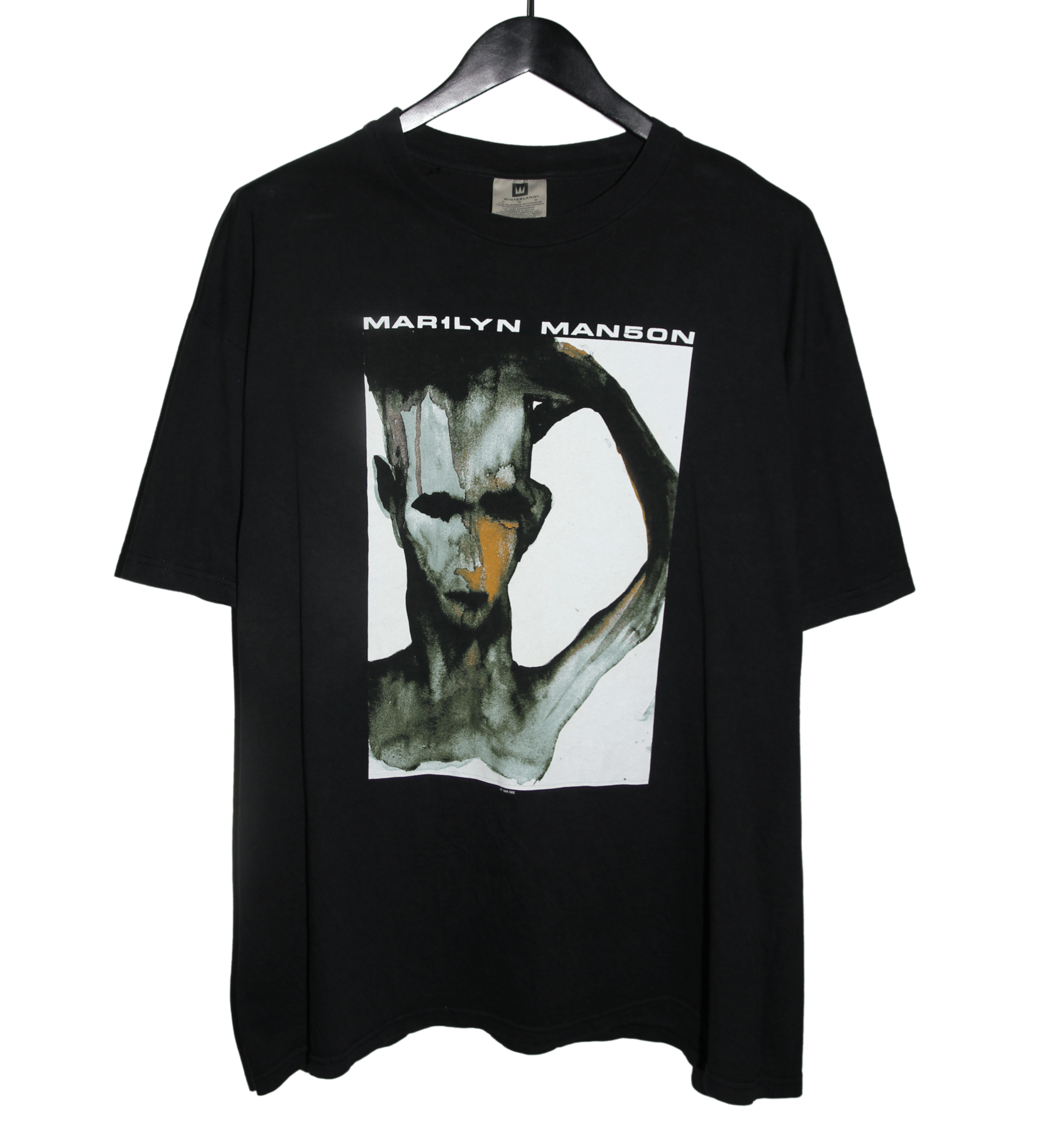 Marilyn Manson 1998 The Dope Show Shirt - Faded AU