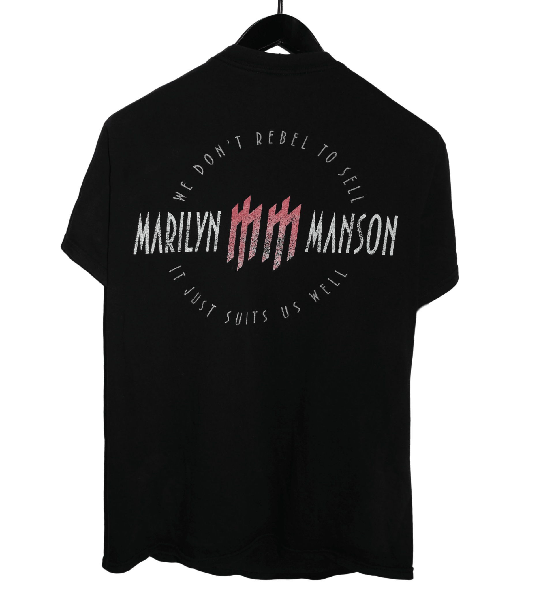 Marilyn Manson 2003 The Bright Young Things Shirt - Faded AU