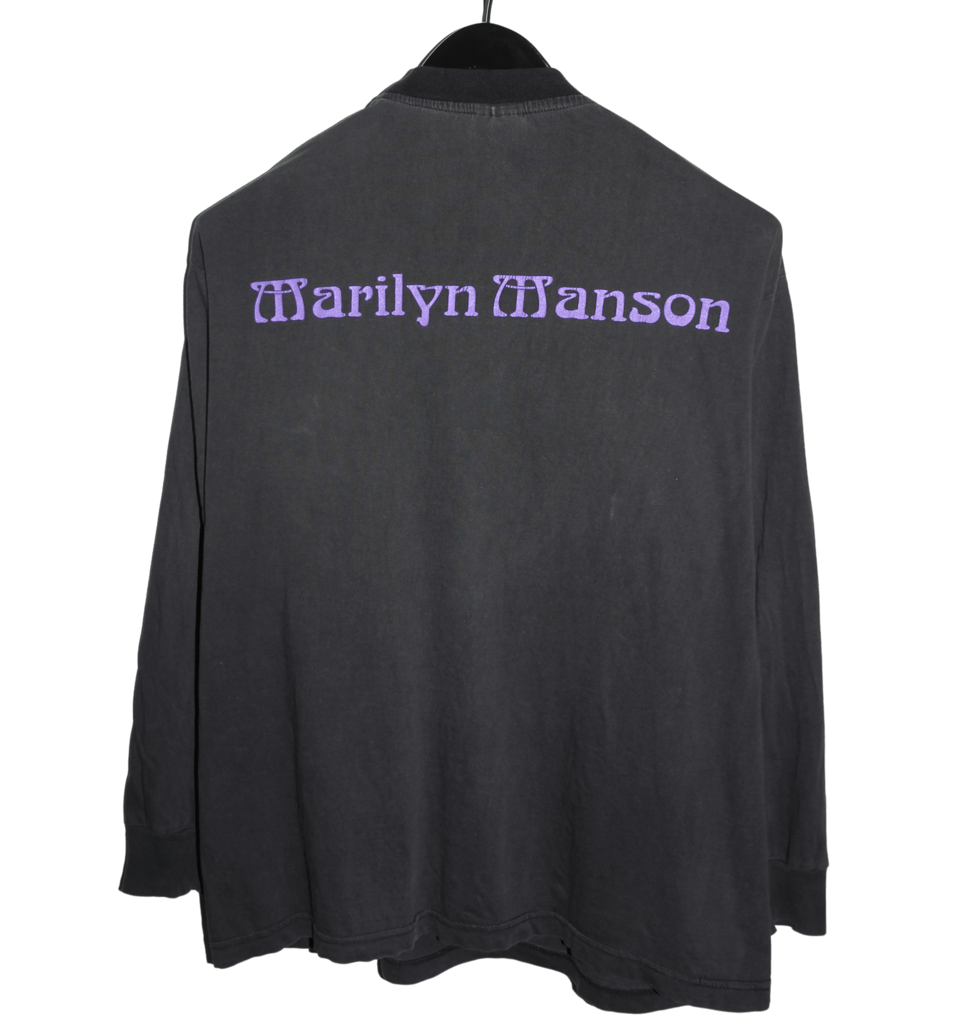 Marilyn Manson 90's European Long Sleeve - Faded AU