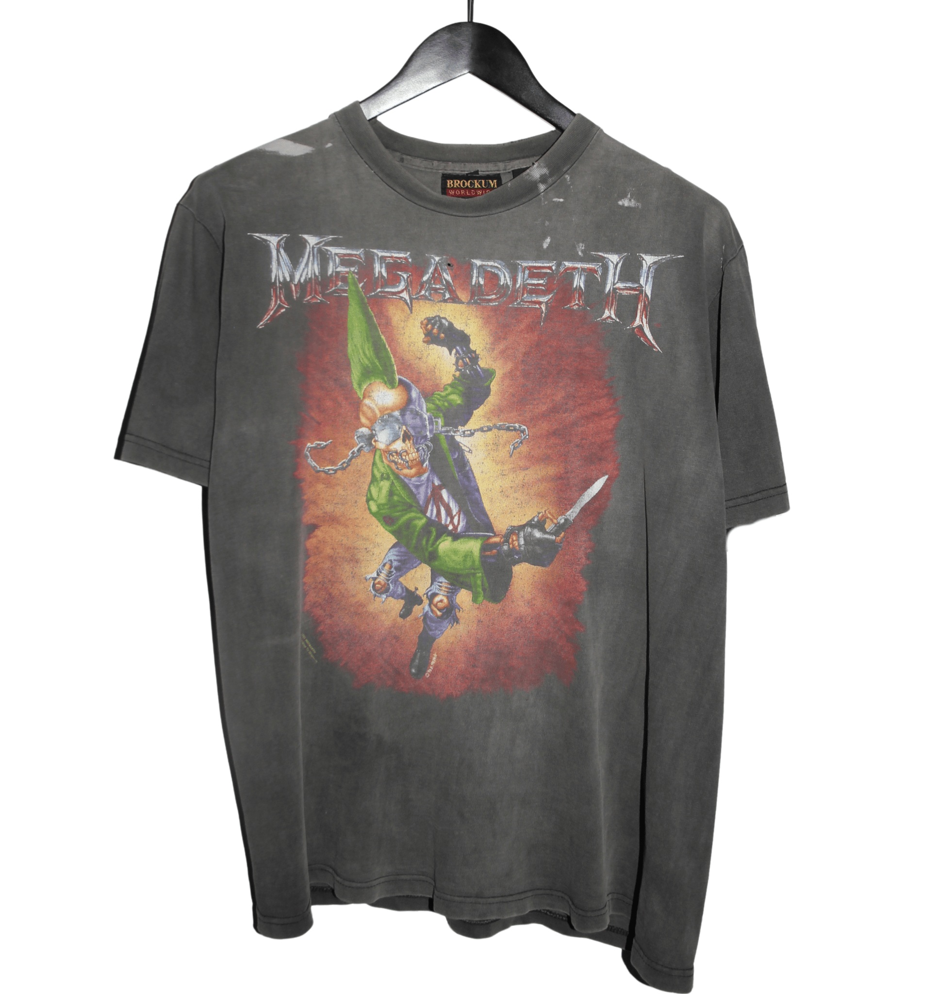 Megadeth 1993 Countdown To Extinction Shirt - Faded AU