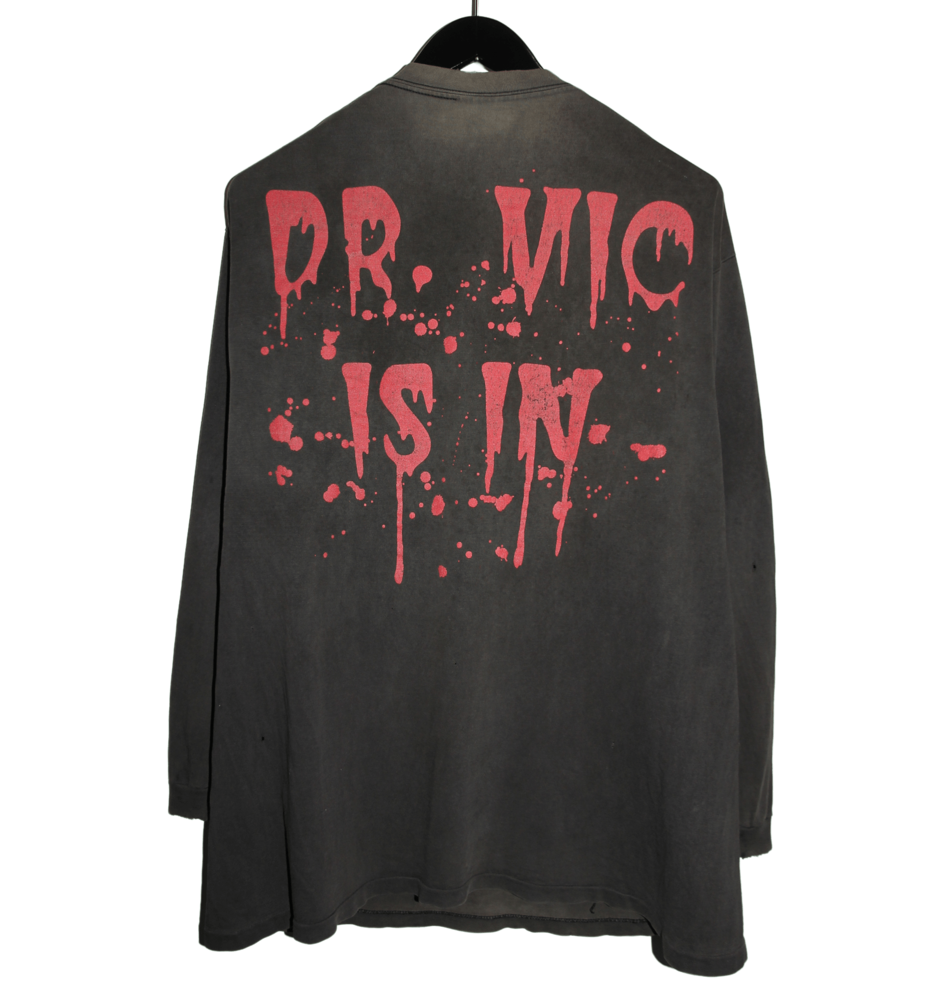 Megadeth 1993 Dr Vic Is In Long Sleeve - Faded AU