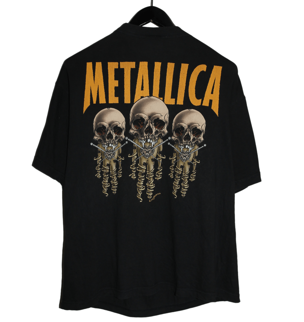 Metallica 1997 Pushead Fixxxer Shirt - Faded AU