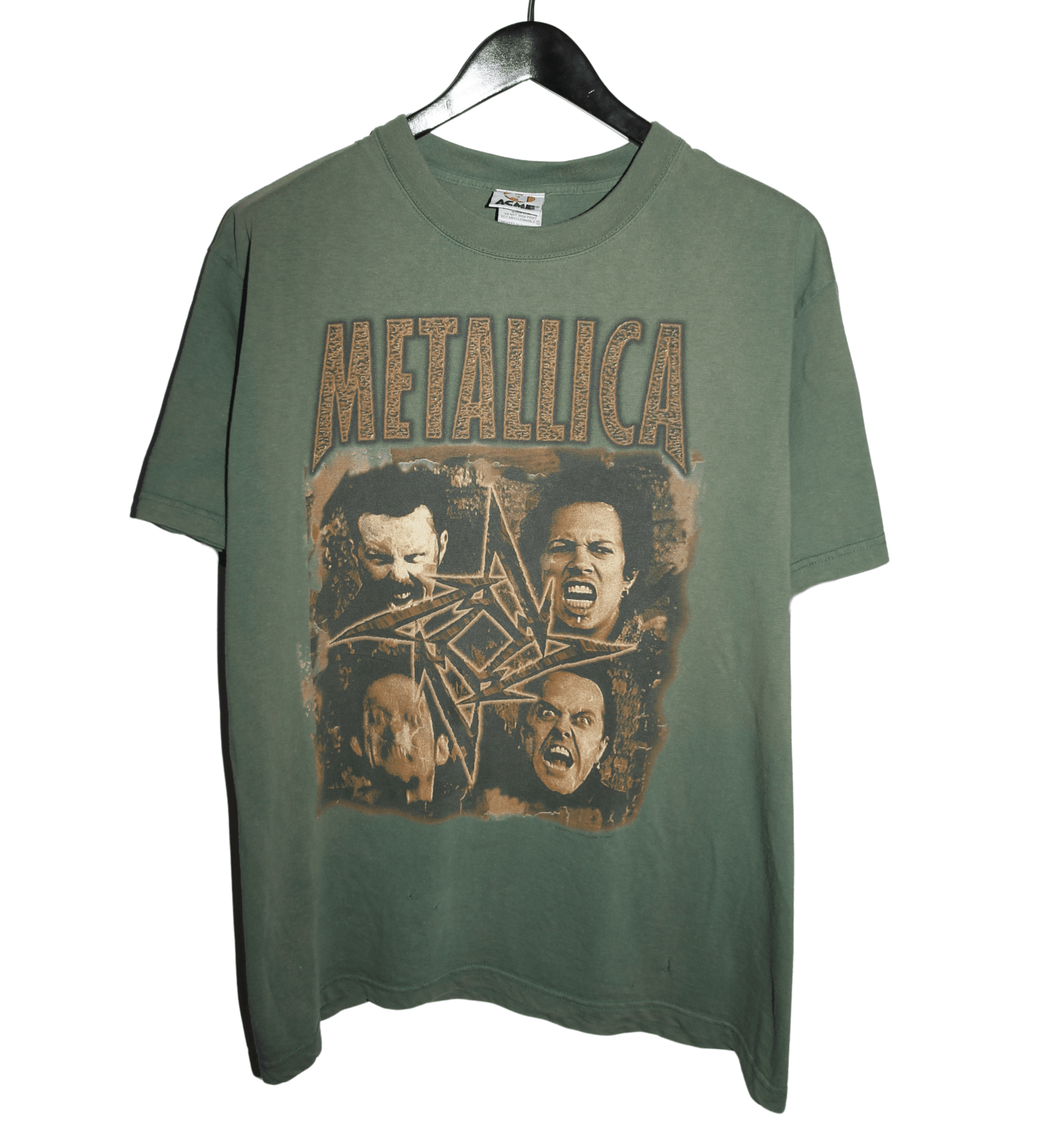 Metallica 1998 Poor Retouring Me Shirt - Faded AU
