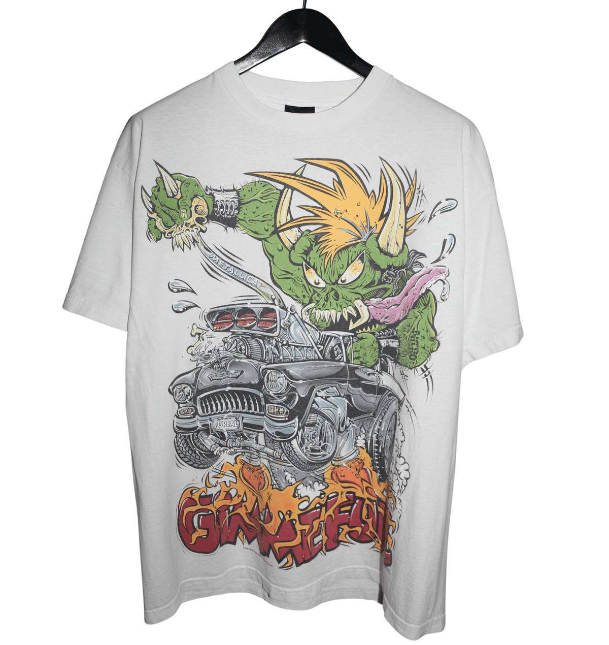 Metallica 1999 Gimme Fuel Tour Shirt - Faded AU