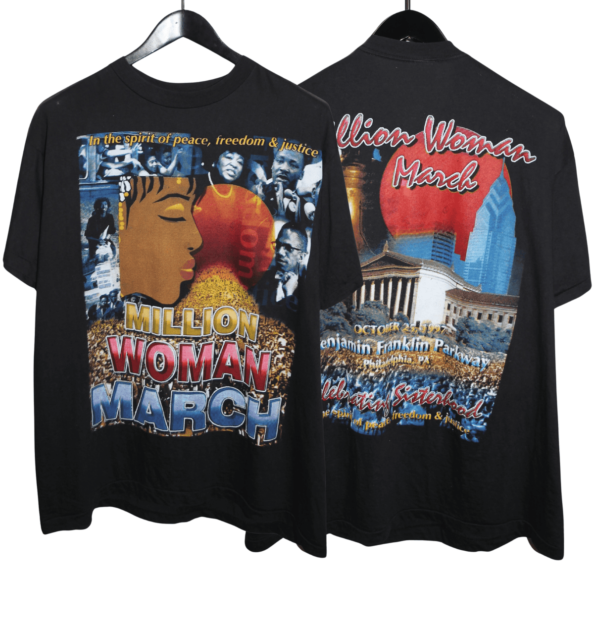 Million Women March 1997 Rap Tee - Faded AU